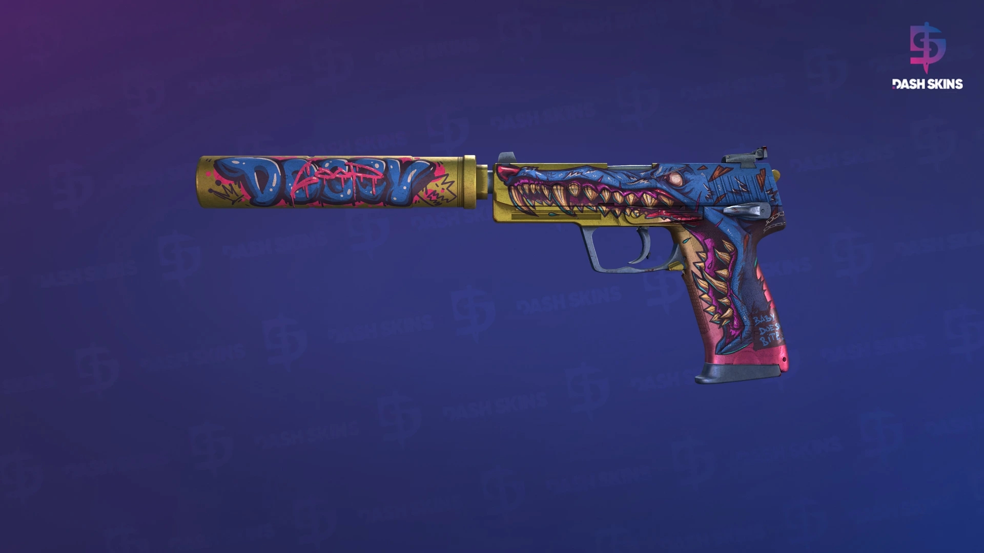 USP-S | Jawbreaker (Battle-Scarred) Screenshot Playside