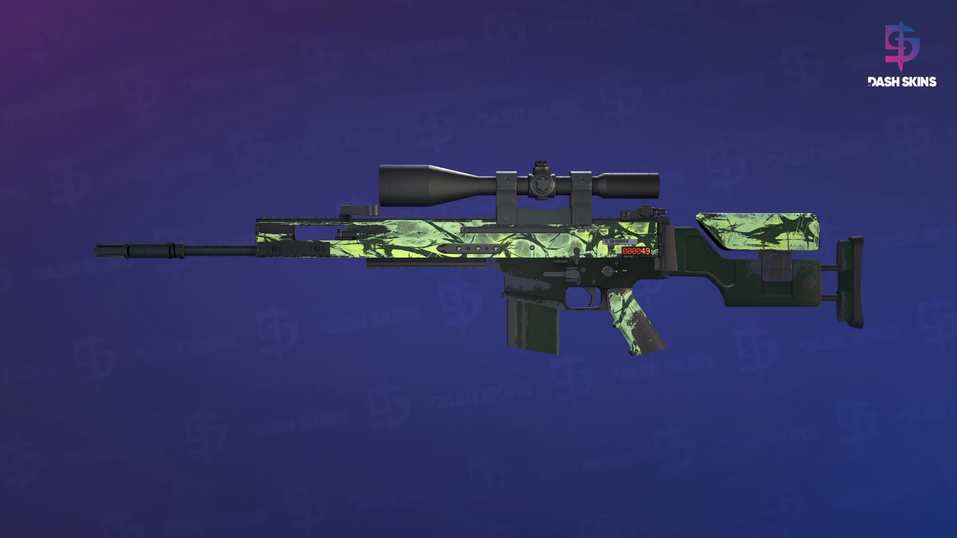 StatTrak™ SCAR-20 | Outbreak (Field-Tested) Screenshot Playside