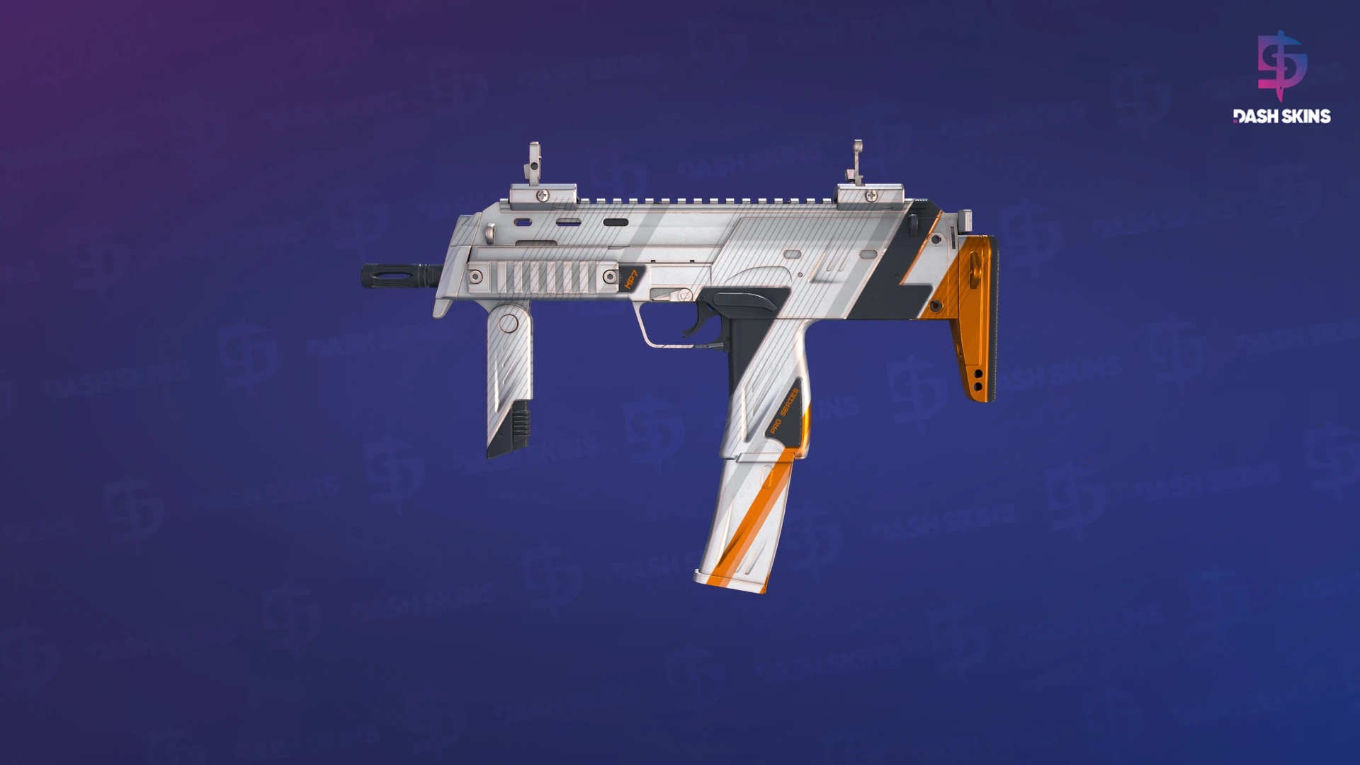 MP7 | Amberline (Factory New) Screenshot Playside