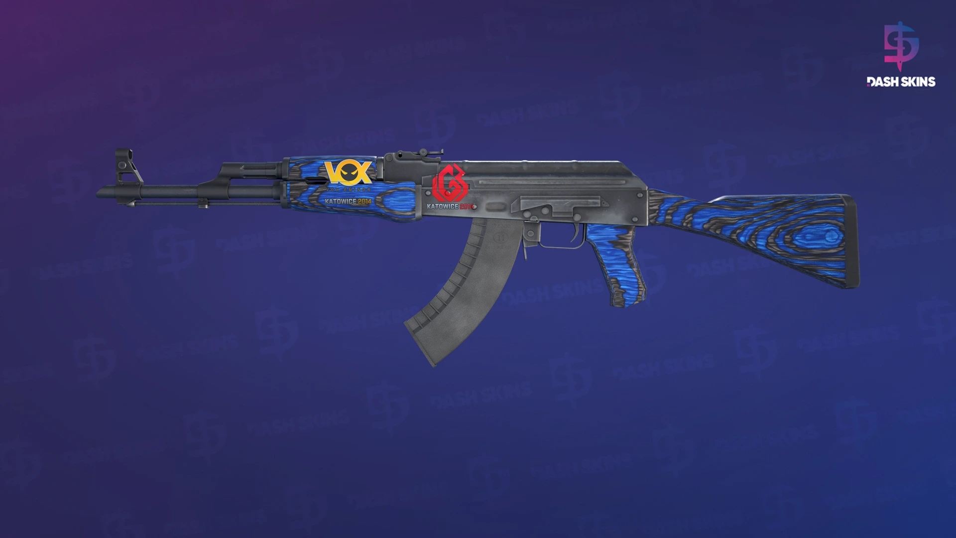 AK-47 | Blue Laminate (Field-Tested) Screenshot Playside