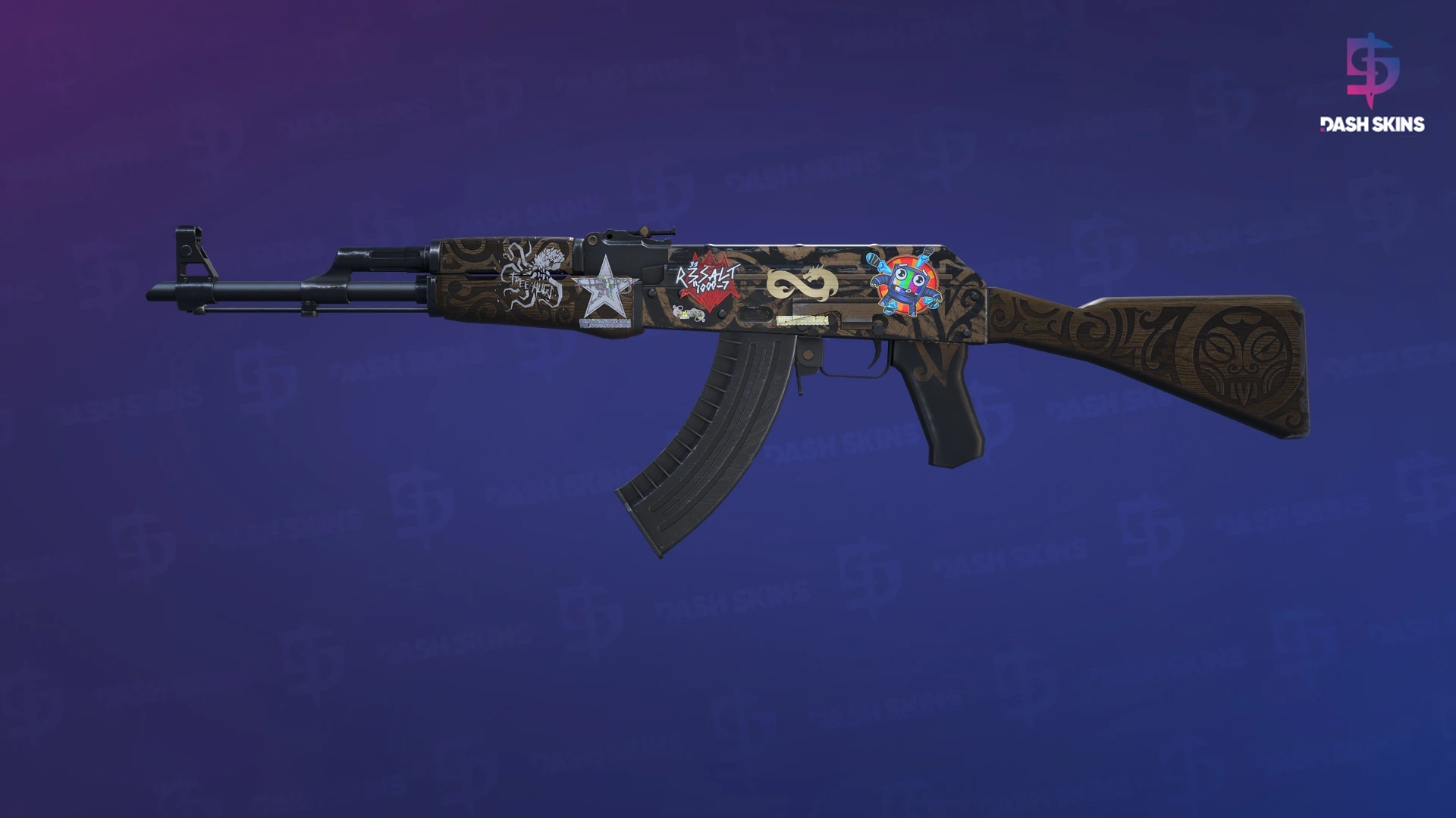 AK-47 | Uncharted (Field-Tested) Screenshot Playside