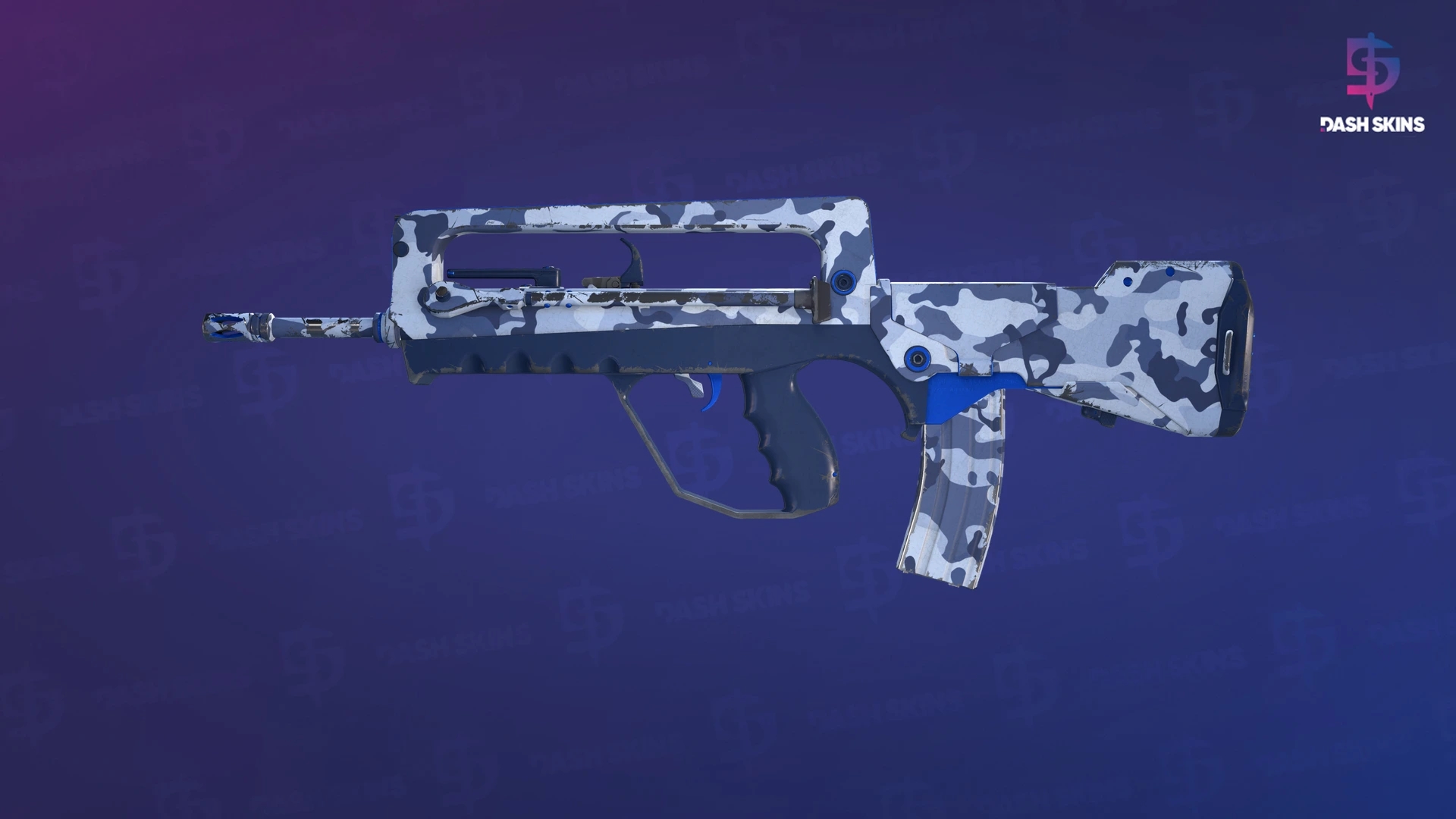 FAMAS | Yeti Camo (Field-Tested) Screenshot Playside