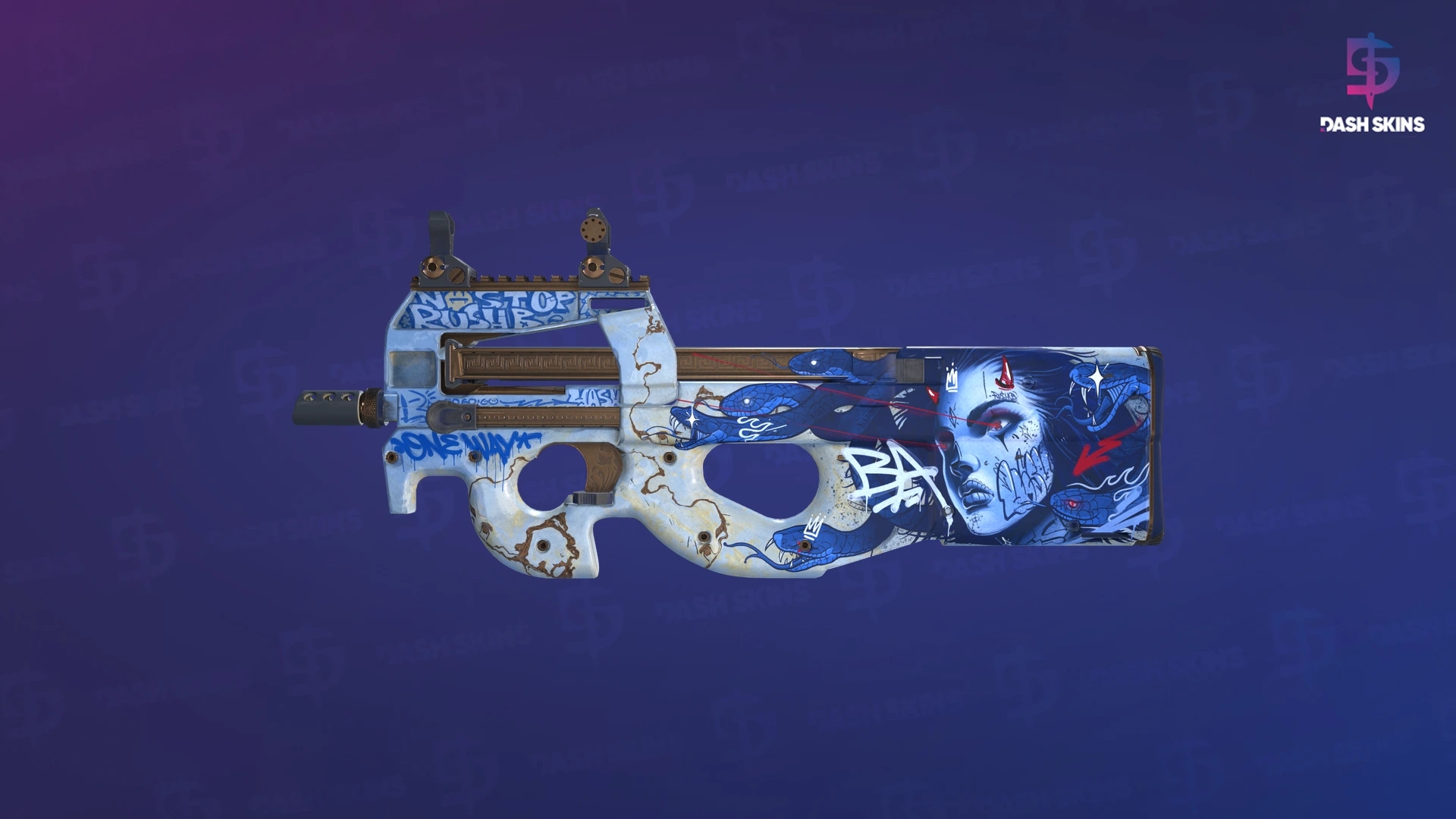 P90 | Deathgaze (Field-Tested) Screenshot Playside