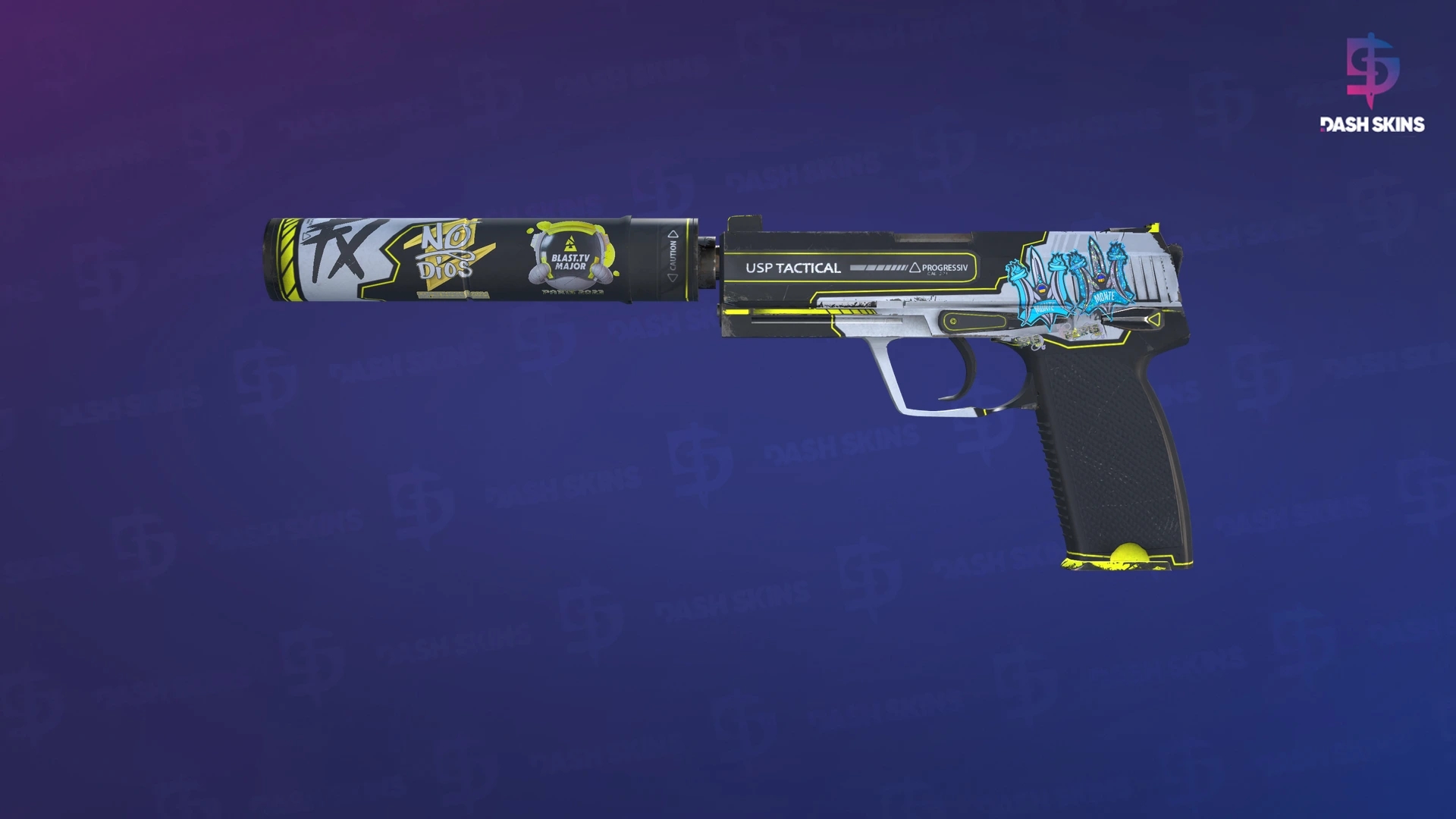USP-S | Torque (Minimal Wear) Screenshot Playside