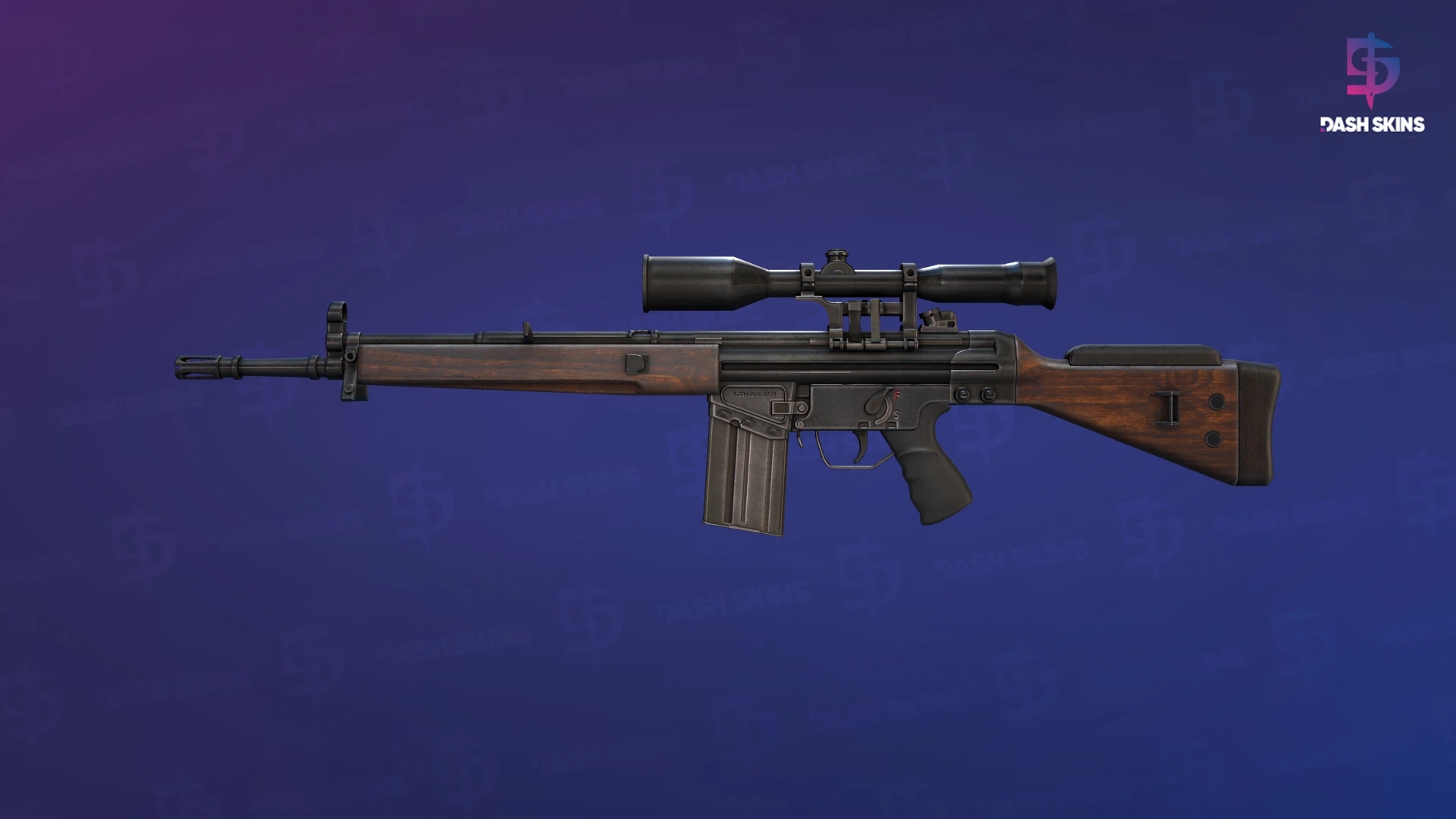 G3SG1 | Hunter (Well-Worn) Screenshot Playside