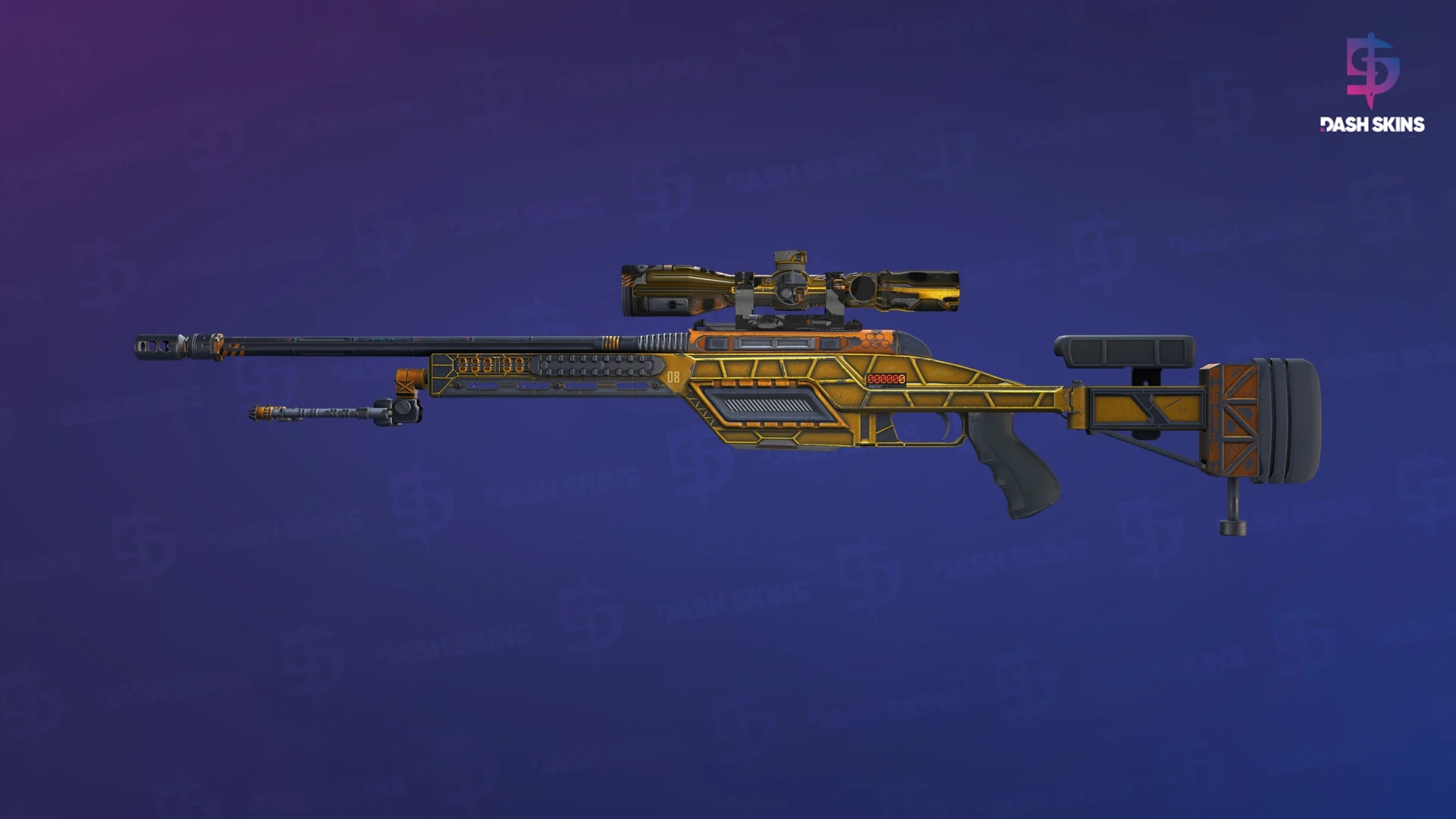 StatTrak™ SSG 08 | Big Iron (Field-Tested) Screenshot Playside
