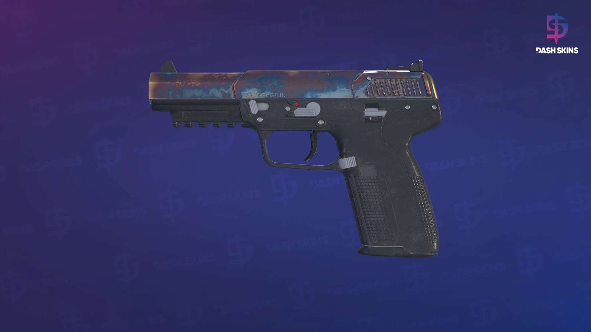 Five-SeveN | Heat Treated (Field-Tested) Screenshot Playside