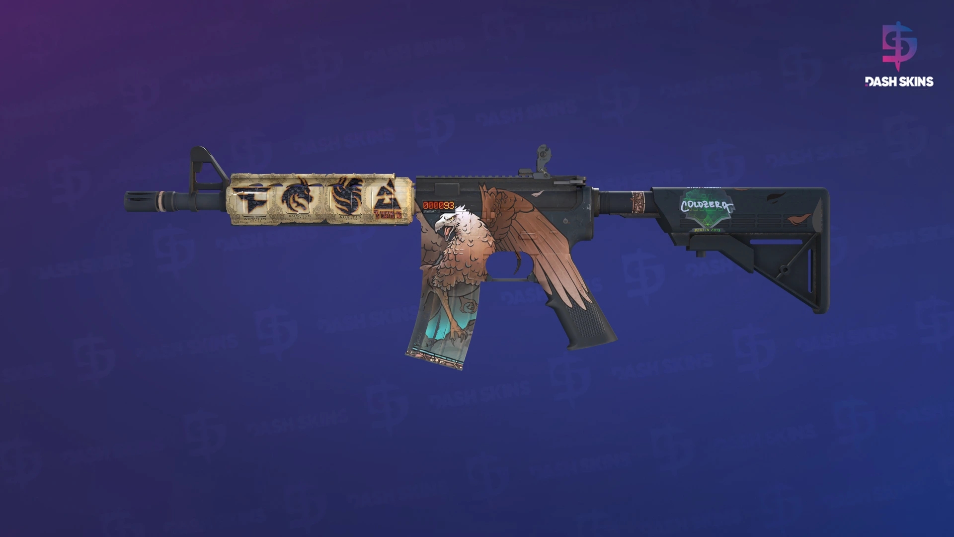 StatTrak™ M4A4 | Griffin (Field-Tested) Screenshot Playside