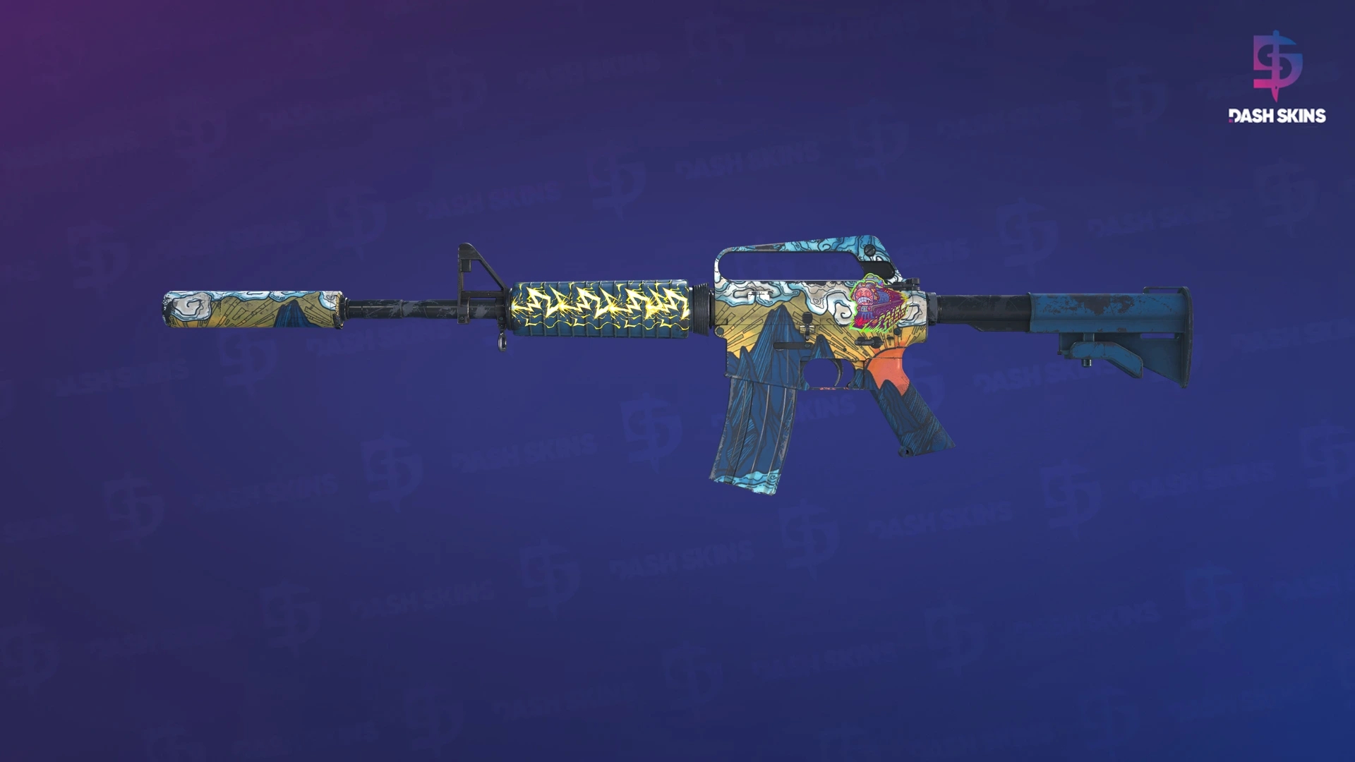 M4A1-S | Solitude (Field-Tested) Screenshot Playside