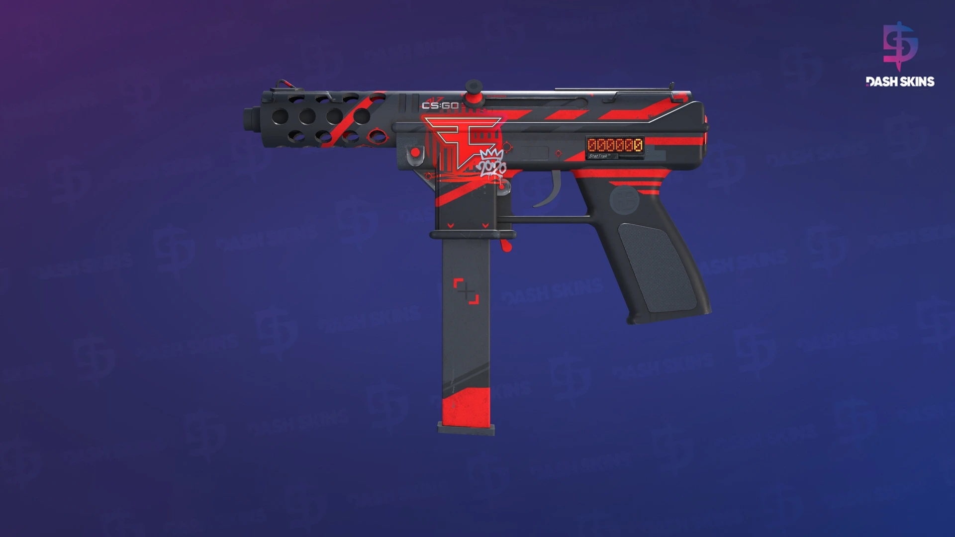 StatTrak™ Tec-9 | Isaac (Field-Tested) Screenshot Playside