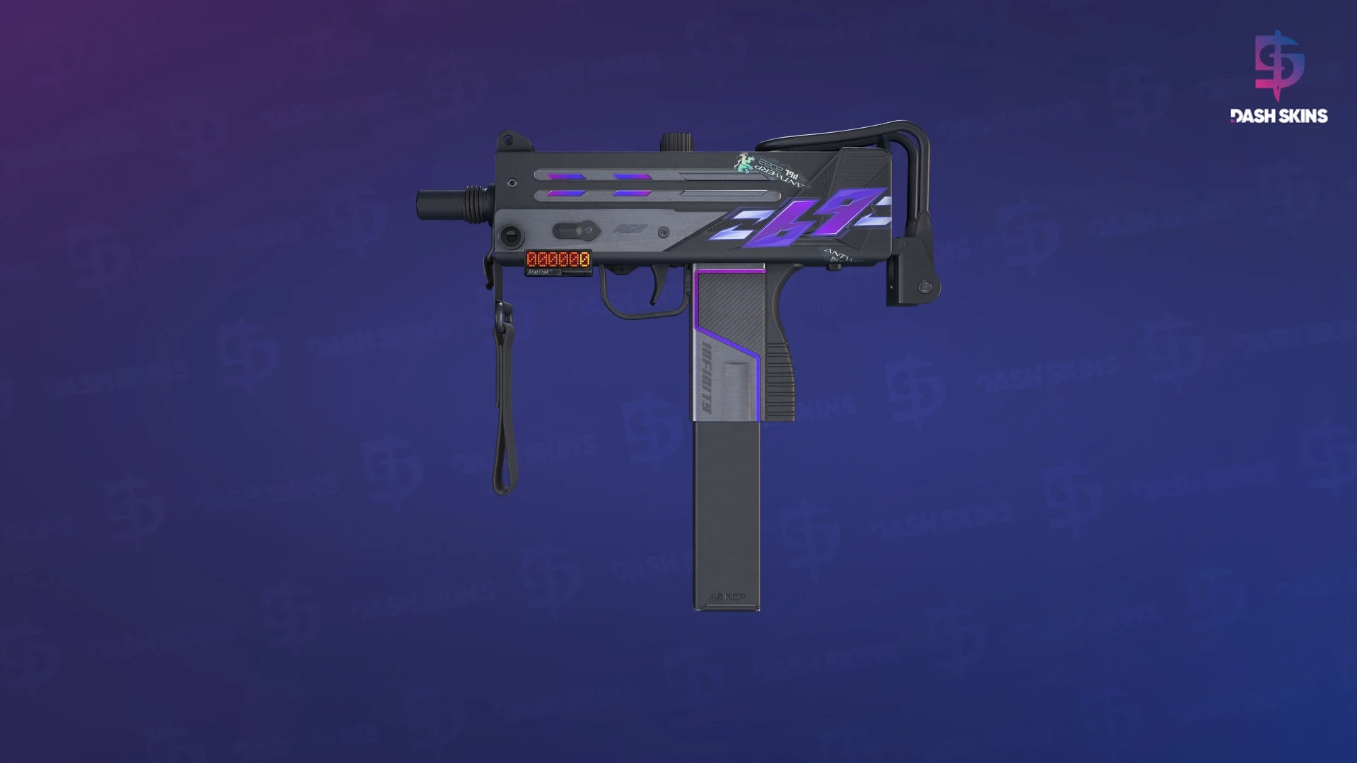 StatTrak™ MAC-10 | Light Box (Minimal Wear) Screenshot Playside