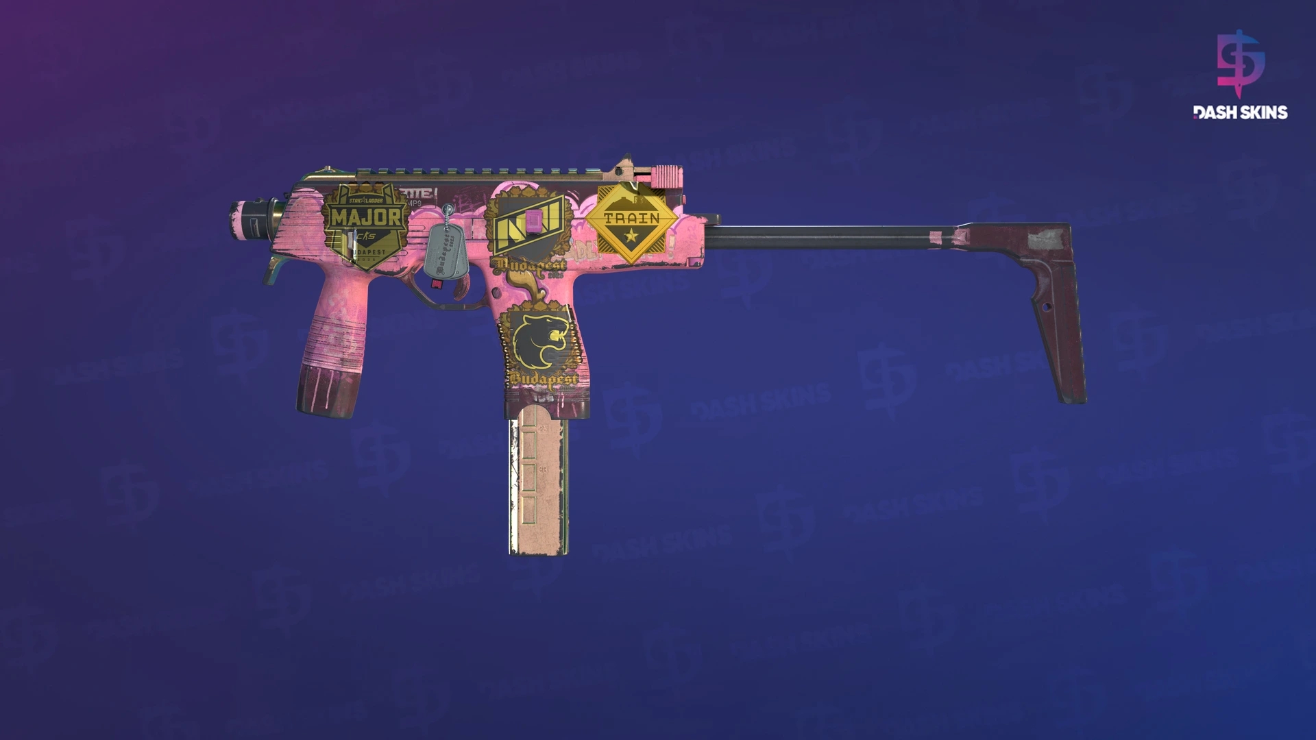 Souvenir MP9 | Latte Rush (Well-Worn) Screenshot Playside