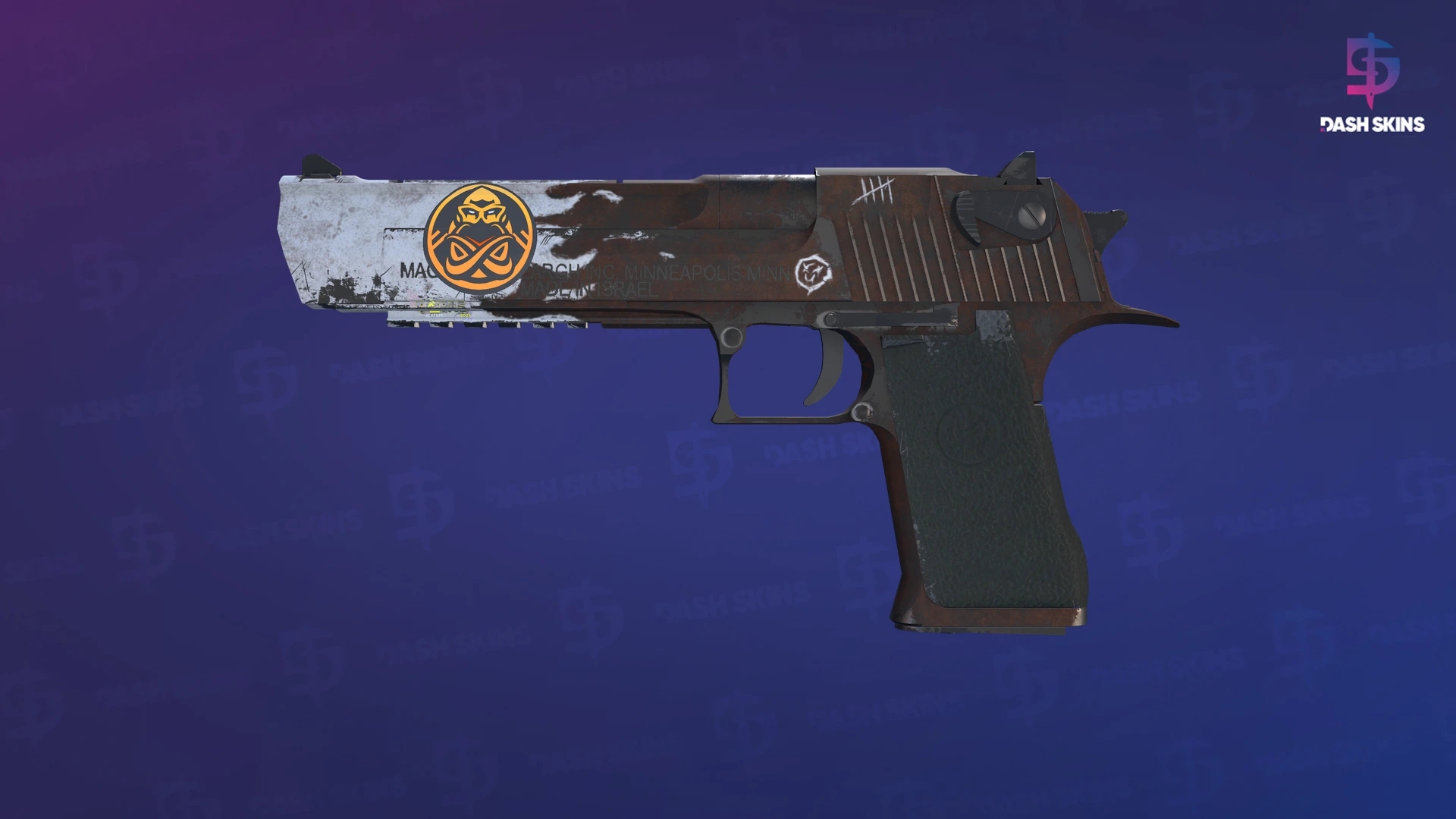 Desert Eagle | Oxide Blaze (Field-Tested) Screenshot Playside