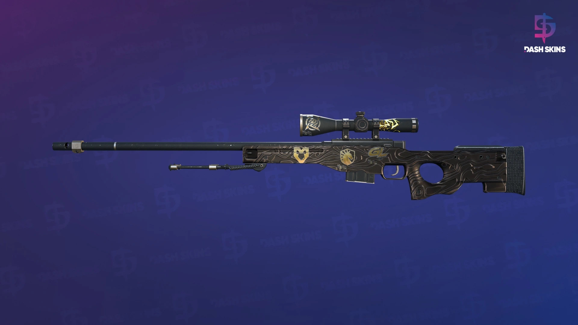 AWP | Black Nile (Field-Tested) Screenshot Playside