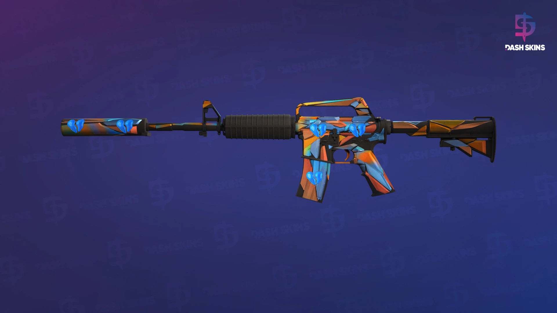 M4A1-S | Leaded Glass (Field-Tested) Screenshot Playside