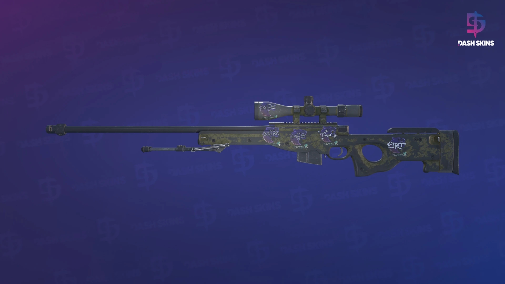 AWP | Safari Mesh (Battle-Scarred) Screenshot Playside