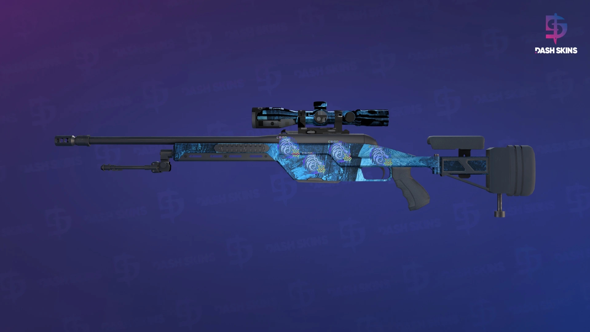 SSG 08 | Abyss (Minimal Wear) Screenshot Playside
