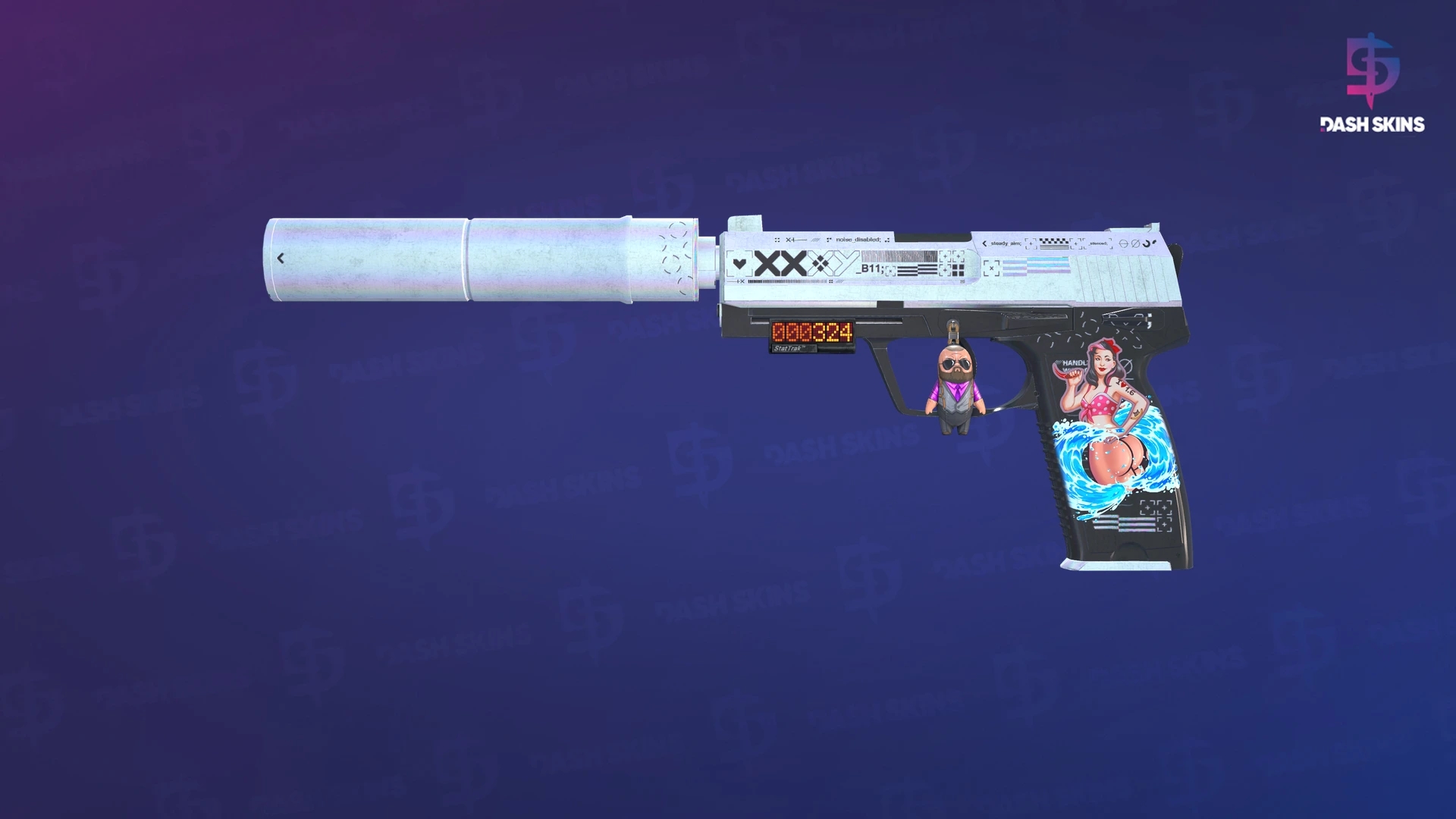StatTrak™ USP-S | Printstream (Field-Tested) Screenshot Playside