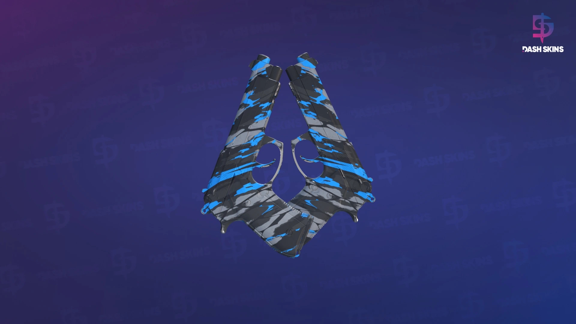Dual Berettas | Shred (Factory New) Screenshot Playside