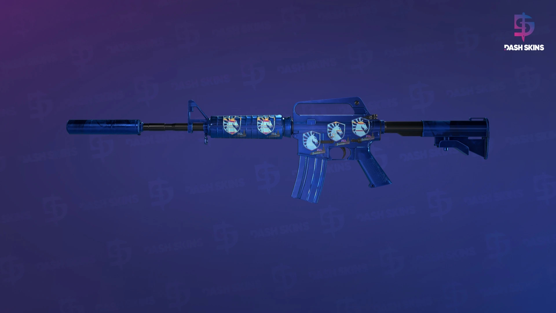 M4A1-S | Blue Phosphor (Factory New) Screenshot Playside