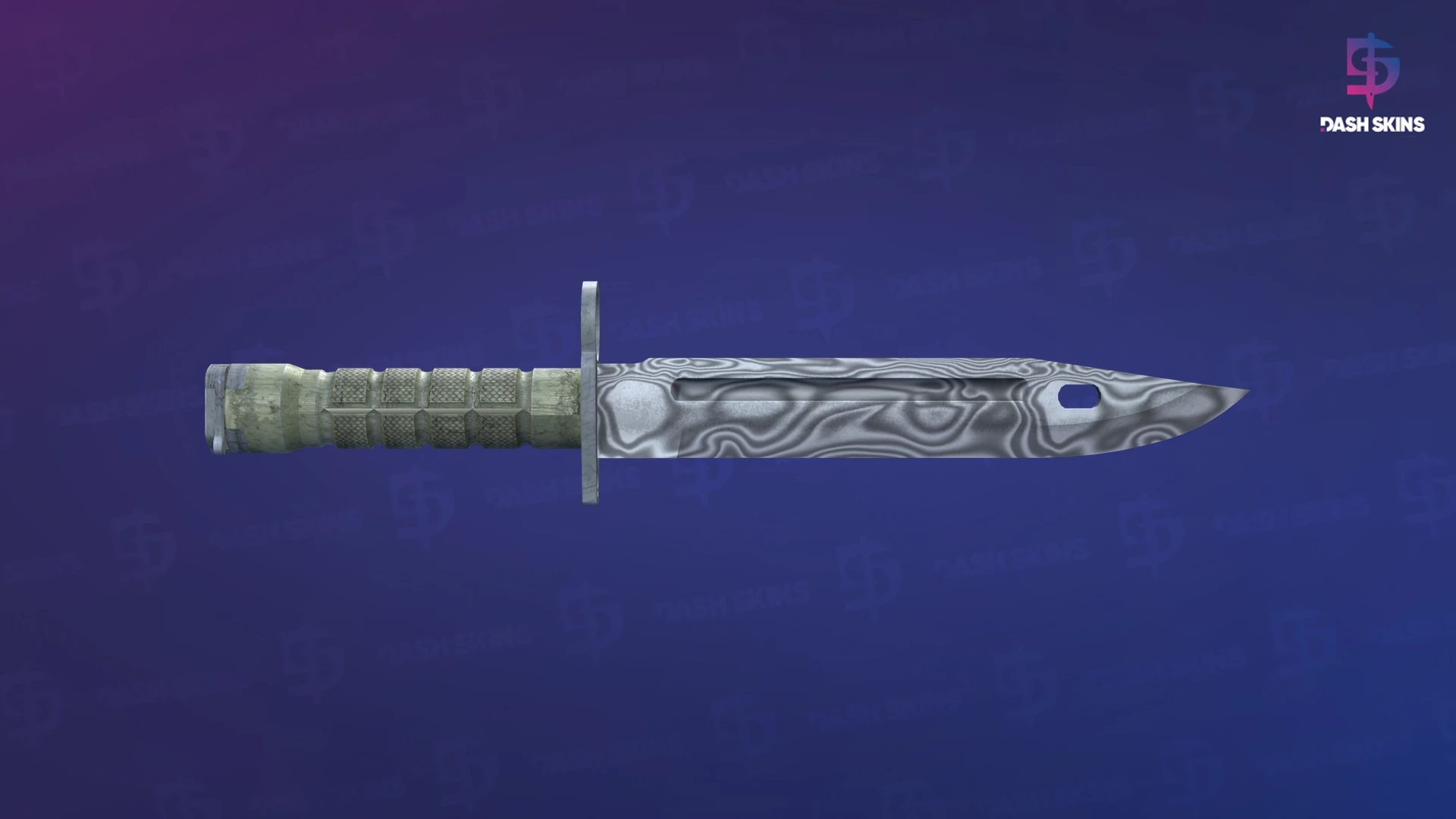 ★ Bayonet | Damascus Steel (Minimal Wear) Screenshot Playside