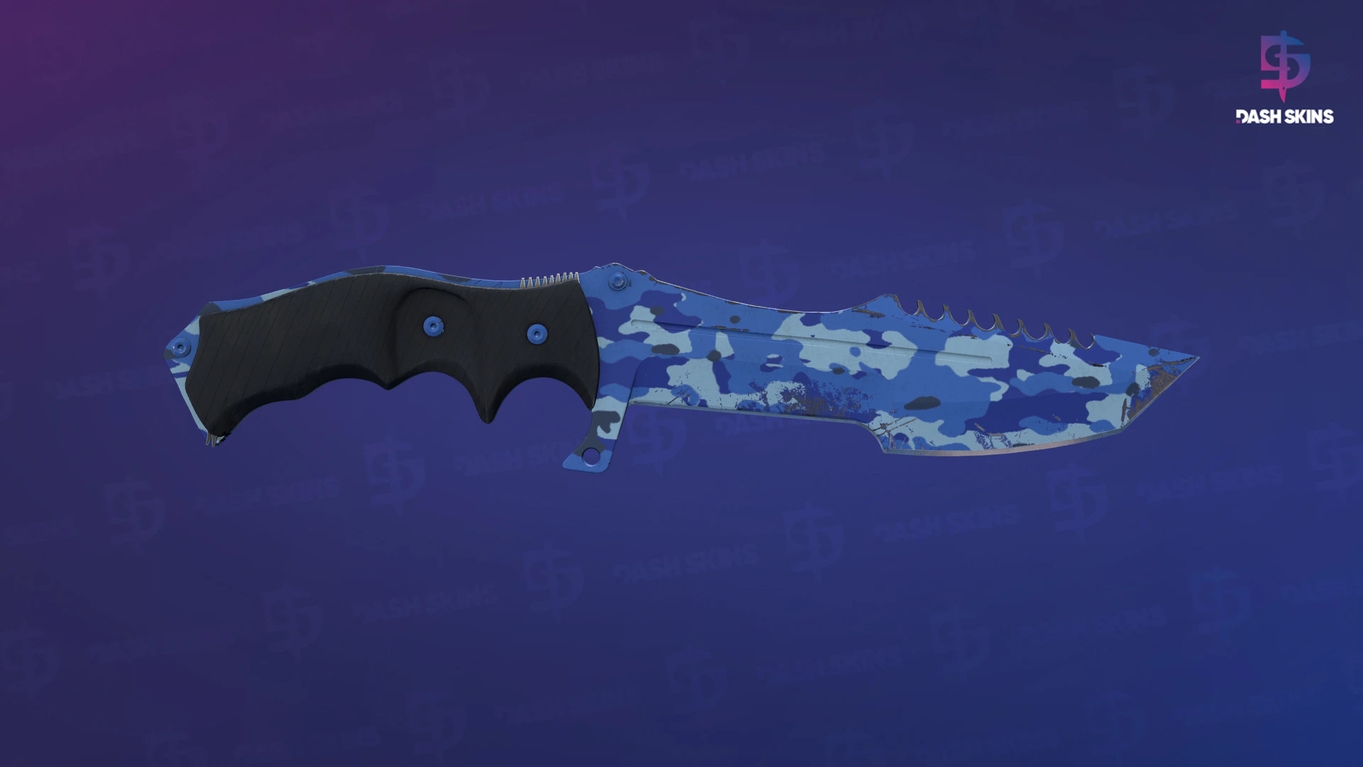 ★ Huntsman Knife | Bright Water (Field-Tested) Screenshot Playside