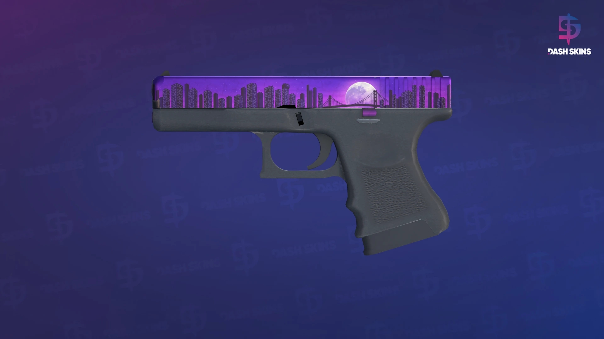 Glock-18 | Moonrise (Minimal Wear) Screenshot Playside