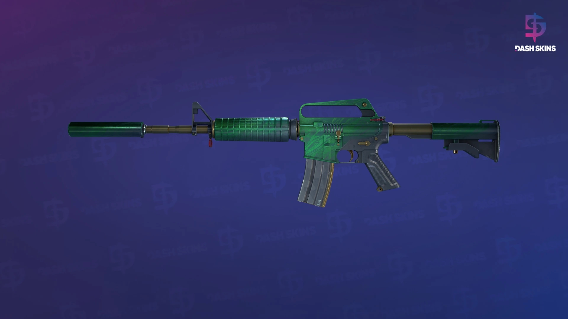 M4A1-S | Electrum (Minimal Wear) Screenshot Playside