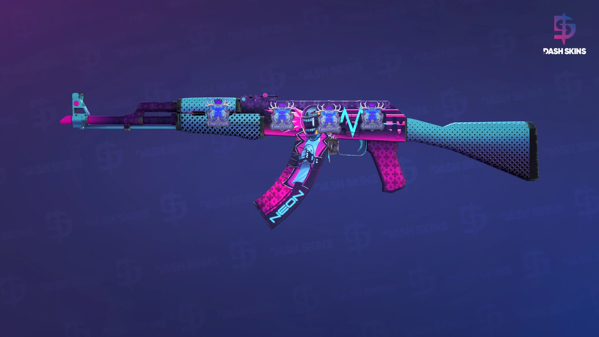 AK-47 | Neon Rider (Minimal Wear) Screenshot Playside