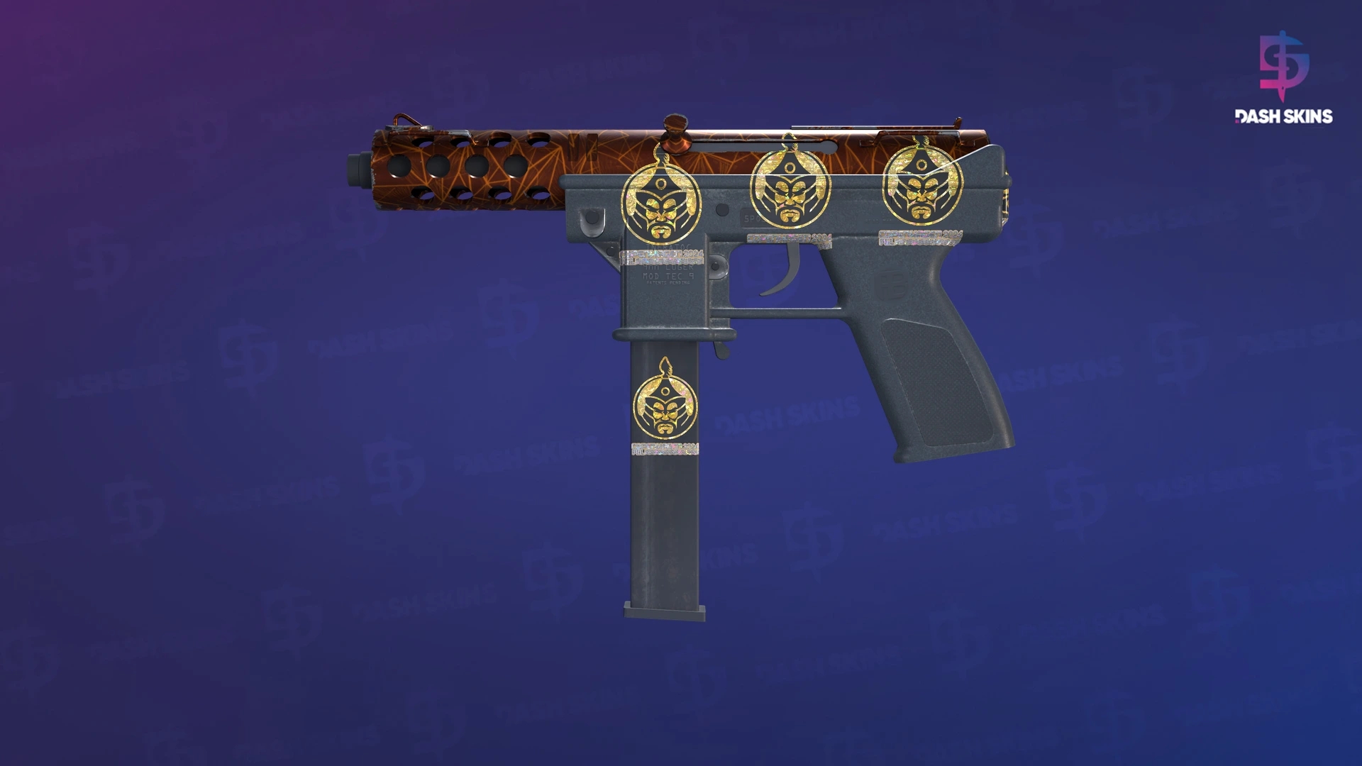 Tec-9 | Red Quartz (Factory New) Screenshot Playside
