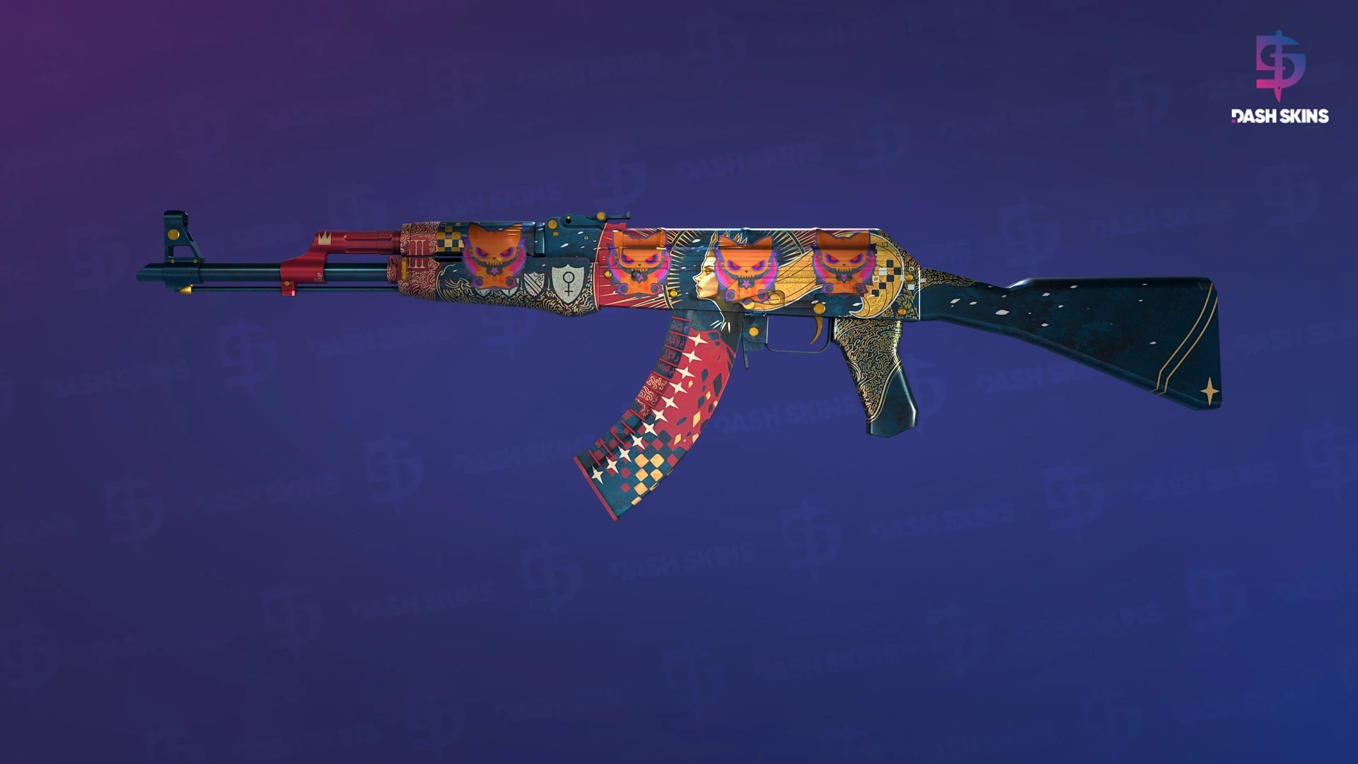 AK-47 | The Empress (Minimal Wear) Screenshot Playside