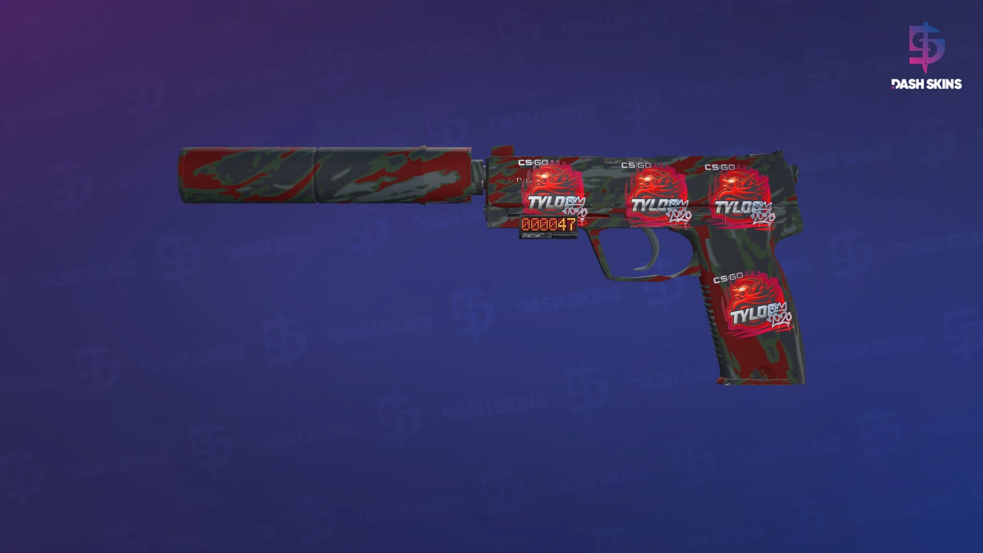 StatTrak™ USP-S | Blood Tiger (Factory New) Screenshot Playside