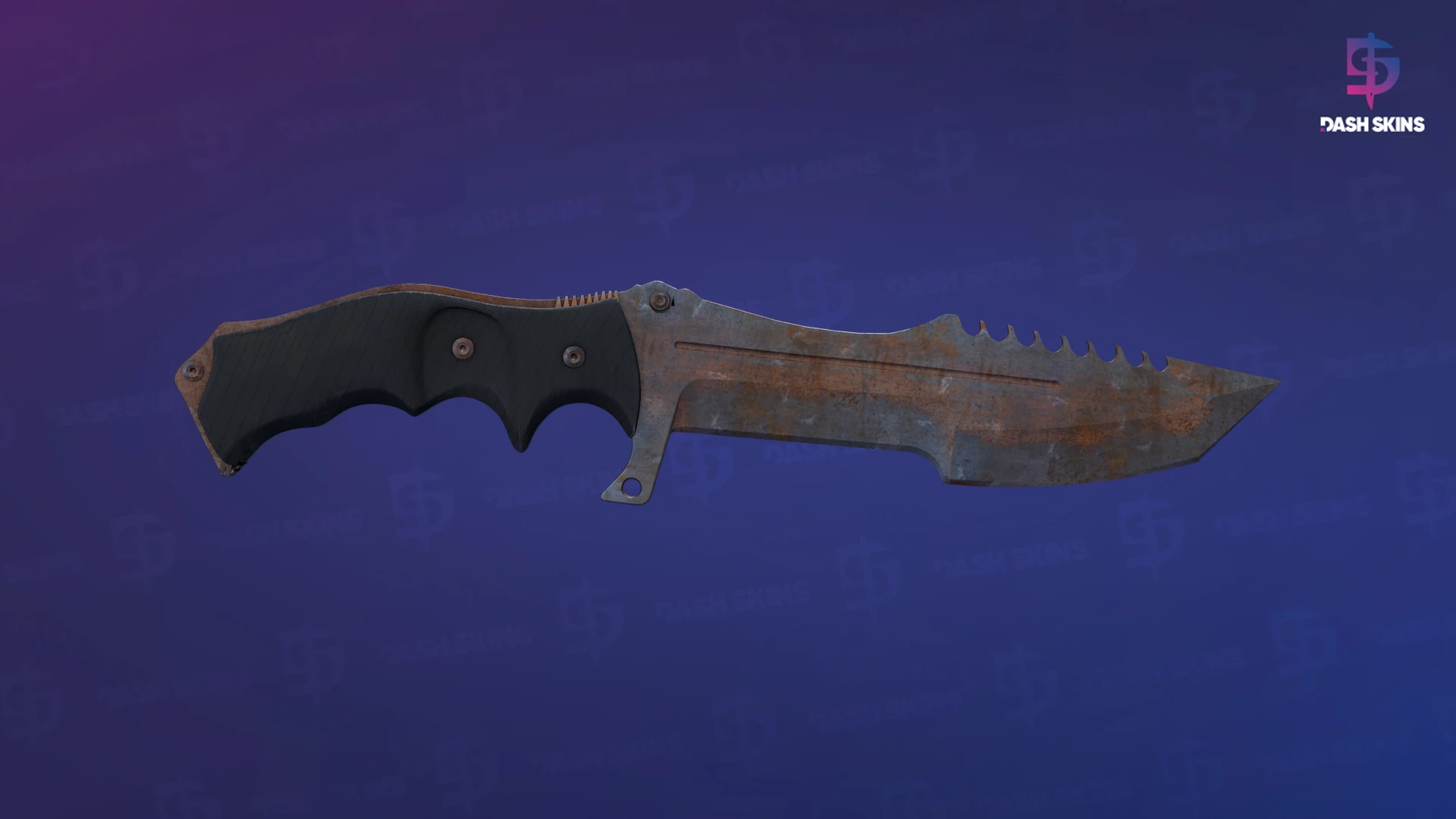 ★ Huntsman Knife | Rust Coat (Battle-Scarred) Screenshot Playside