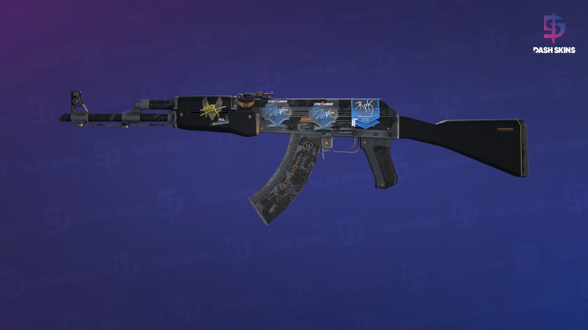 AK-47 | Elite Build (Well-Worn) Screenshot Playside