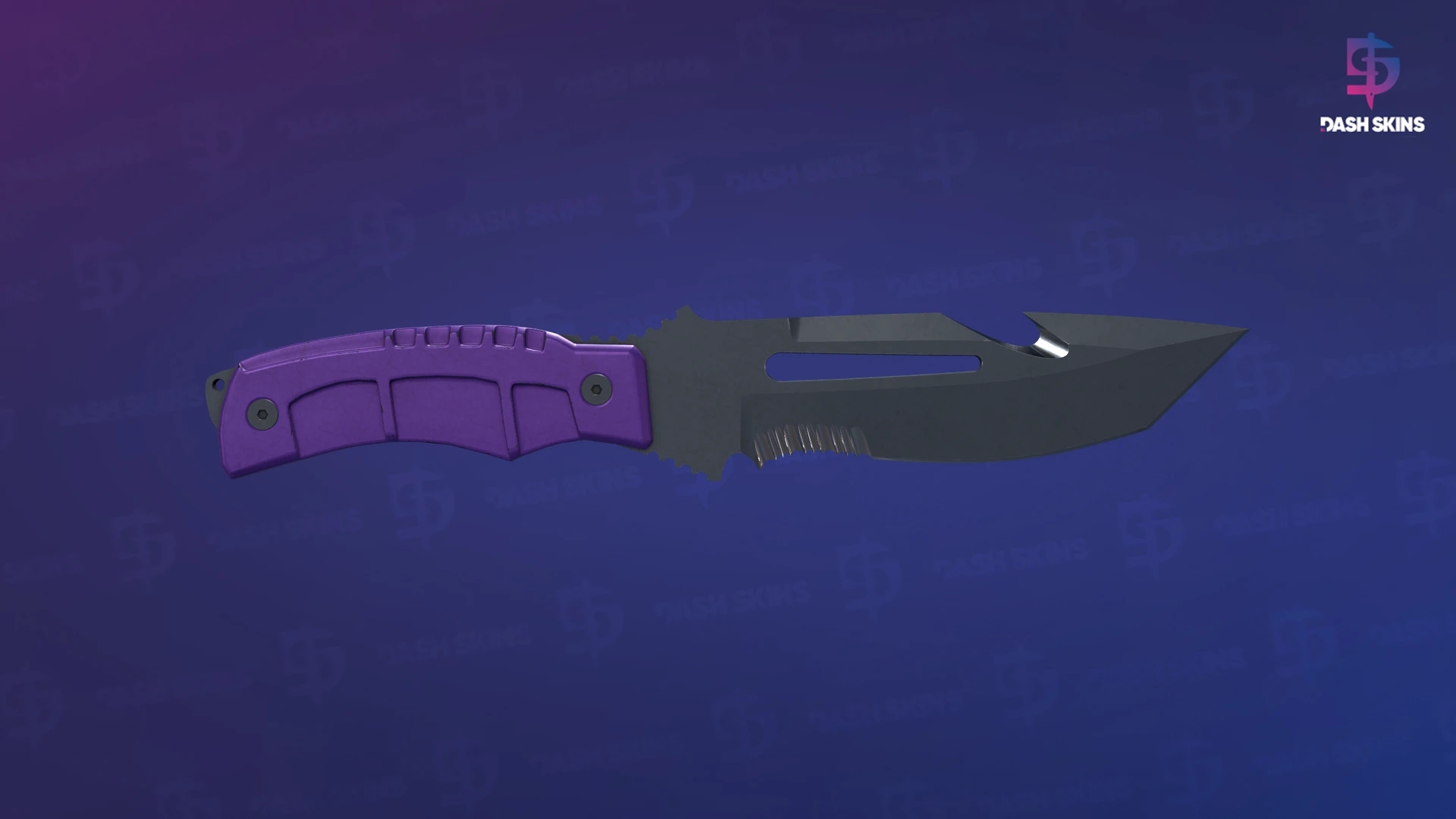 ★ Survival Knife | Ultraviolet (Field-Tested) Screenshot Playside