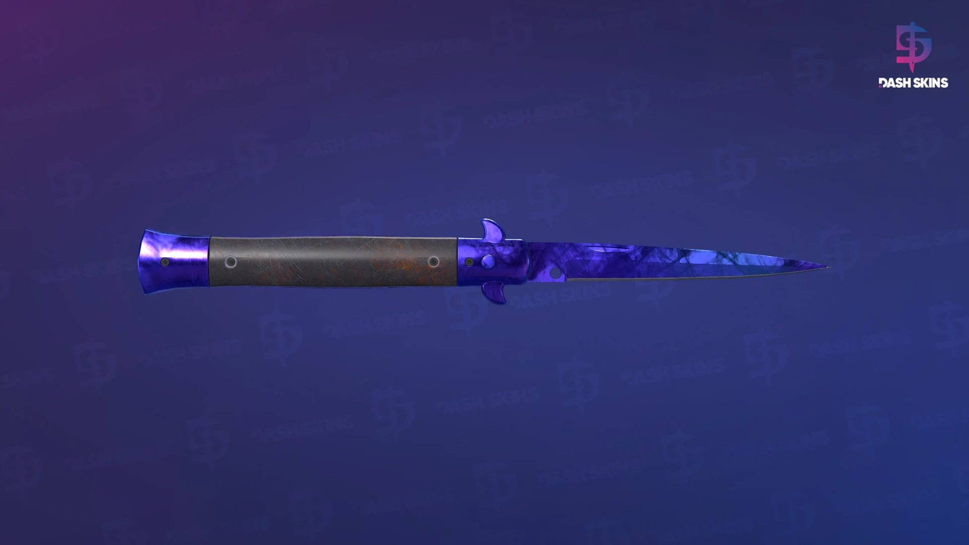 ★ Stiletto Knife | Doppler (Factory New) - Sapphire Screenshot Playside
