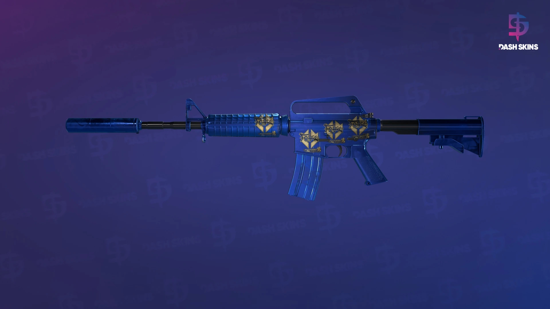M4A1-S | Blue Phosphor (Factory New) Screenshot Playside