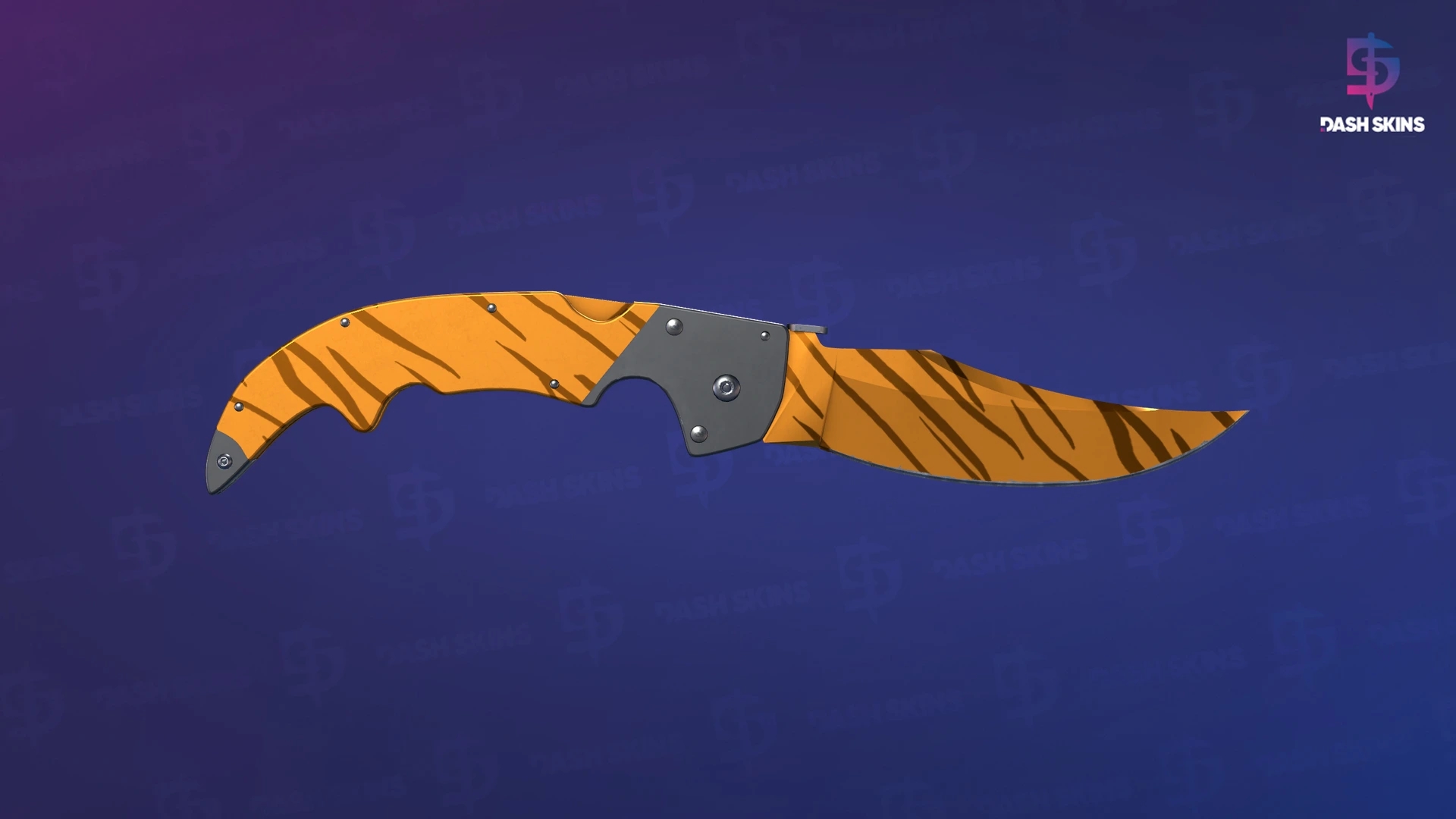 ★ Falchion Knife | Tiger Tooth (Factory New) Screenshot Playside