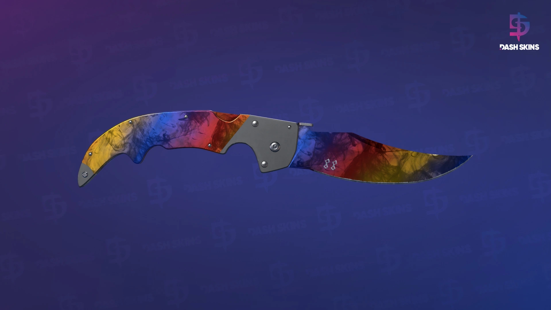 ★ StatTrak™ Falchion Knife | Marble Fade (Factory New) Screenshot Playside