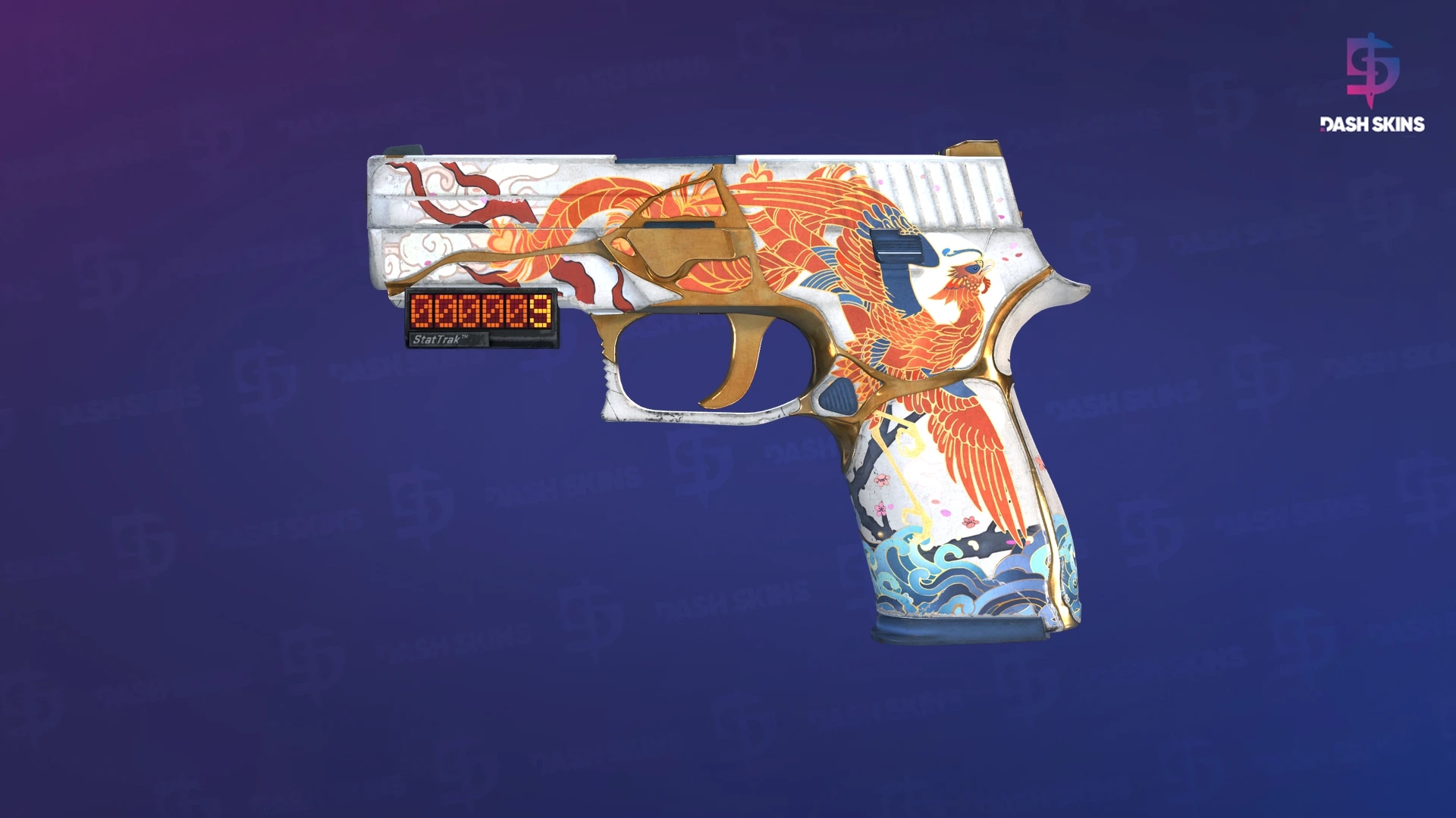 StatTrak™ P250 | Kintsugi (Field-Tested) Screenshot Playside