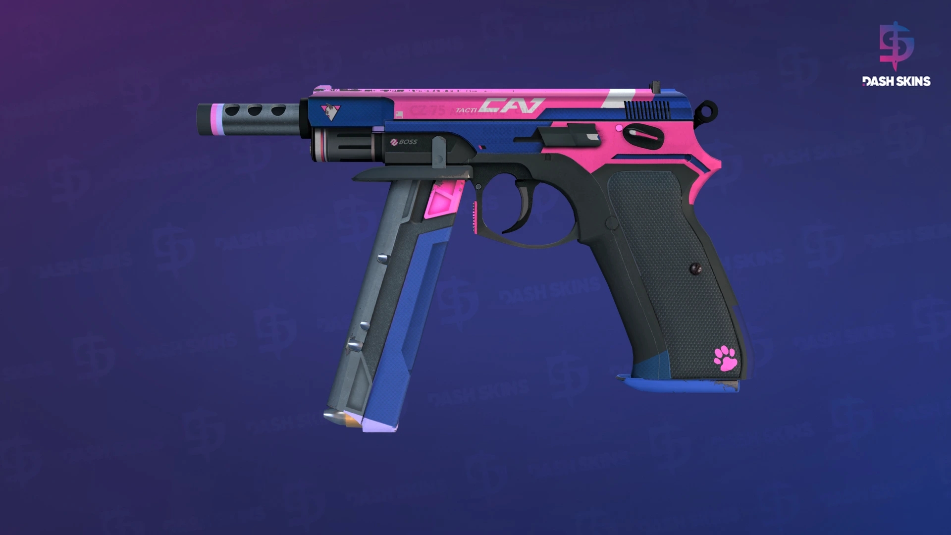 CZ75-Auto | Tacticat (Minimal Wear) Screenshot Playside