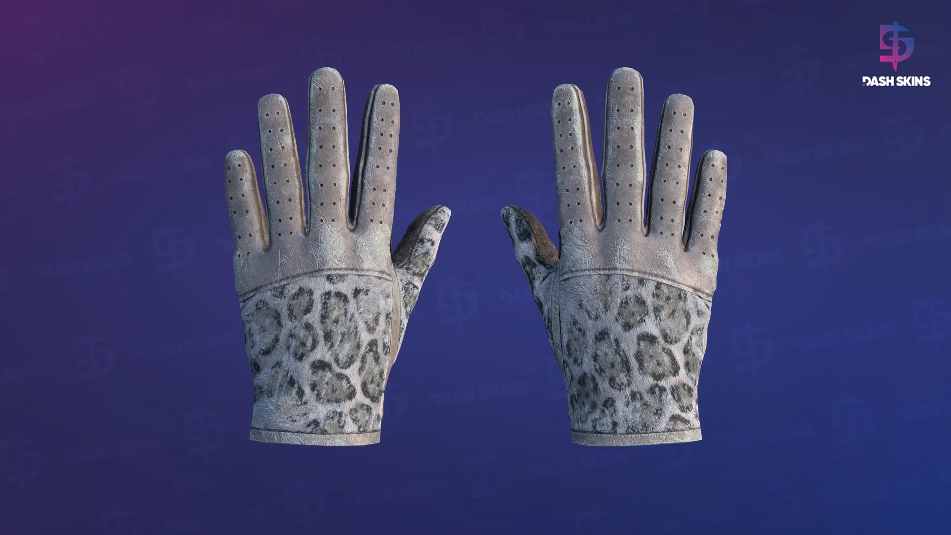★ Driver Gloves | Snow Leopard (Battle-Scarred) Screenshot Playside
