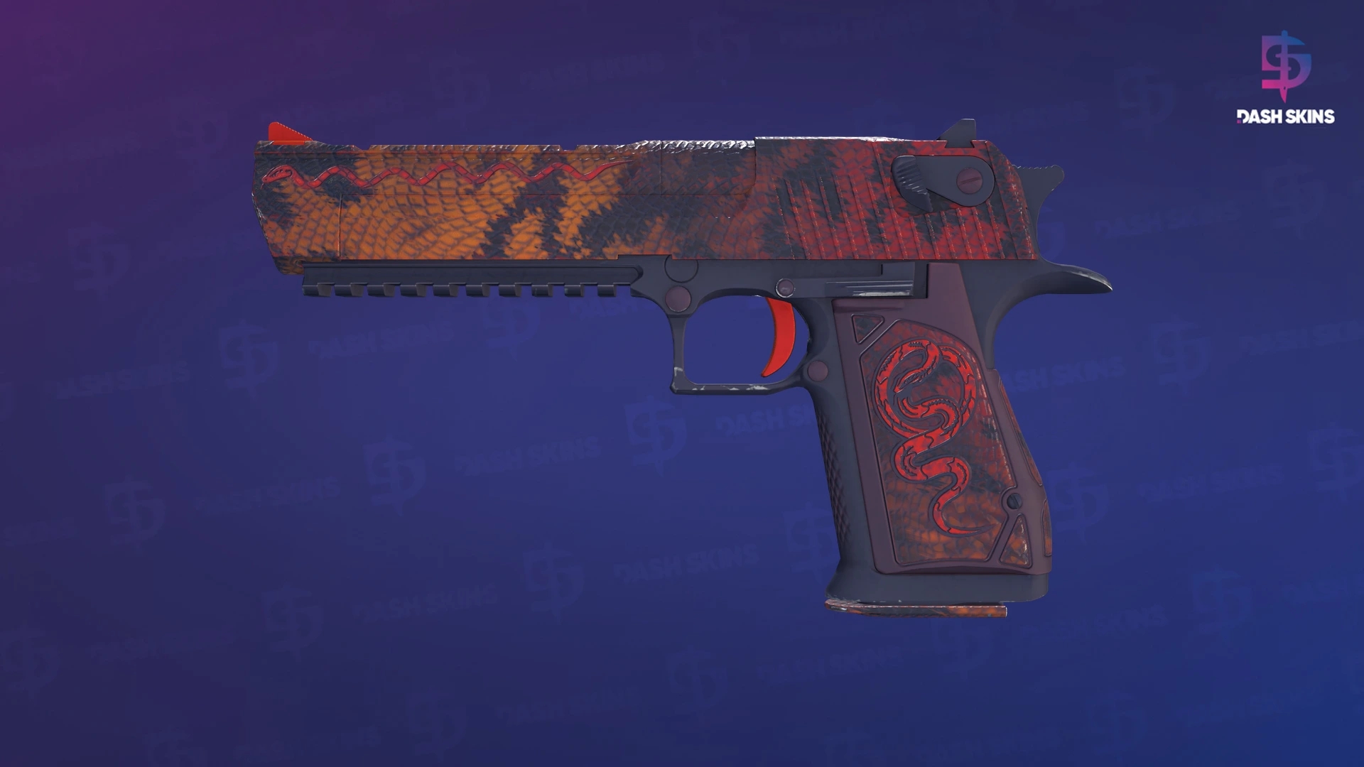Desert Eagle | Serpent Strike (Factory New) Screenshot Playside