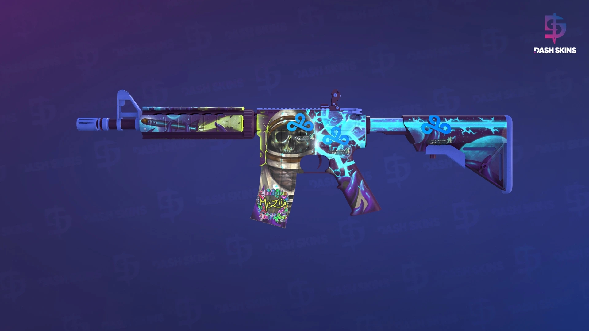 M4A4 | Desolate Space (Field-Tested) Screenshot Playside