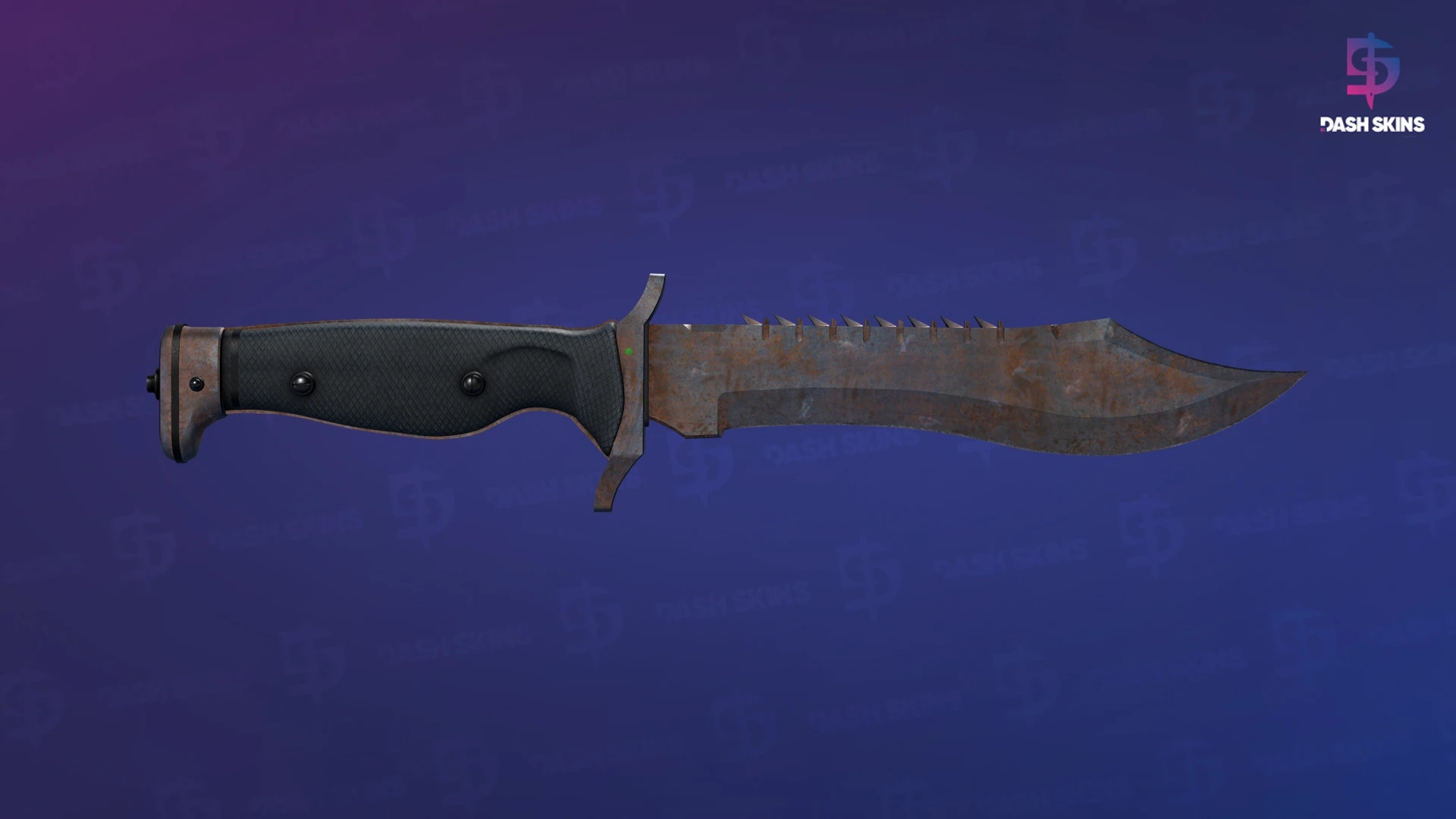 ★ Bowie Knife | Rust Coat (Battle-Scarred) Screenshot Playside