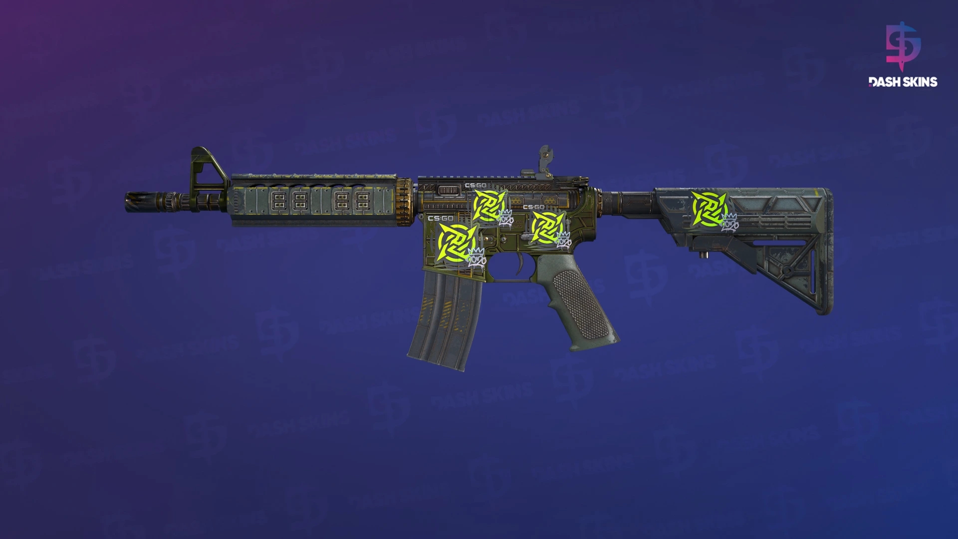 M4A4 | The Battlestar (Battle-Scarred) Screenshot Playside