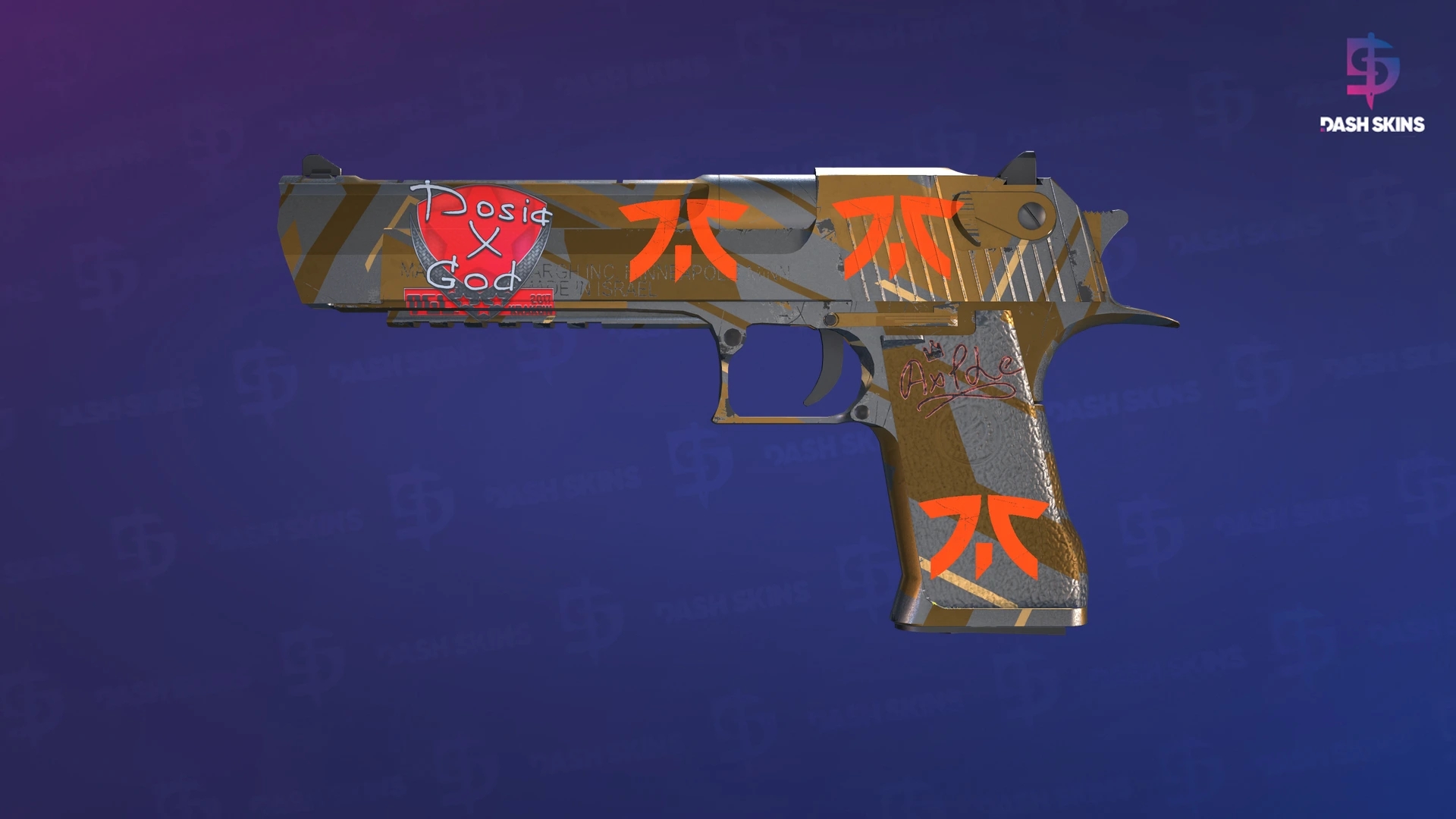 Desert Eagle | Bronze Deco (Minimal Wear) Screenshot Playside