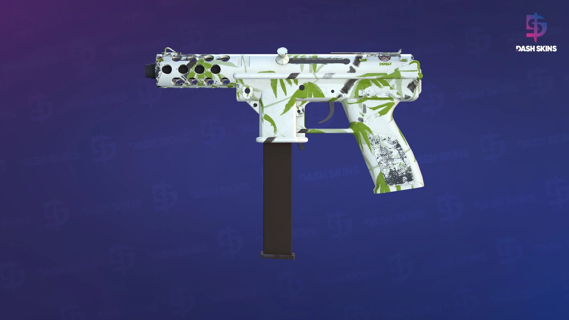 Tec-9 | Bamboo Forest (Minimal Wear) Screenshot Playside