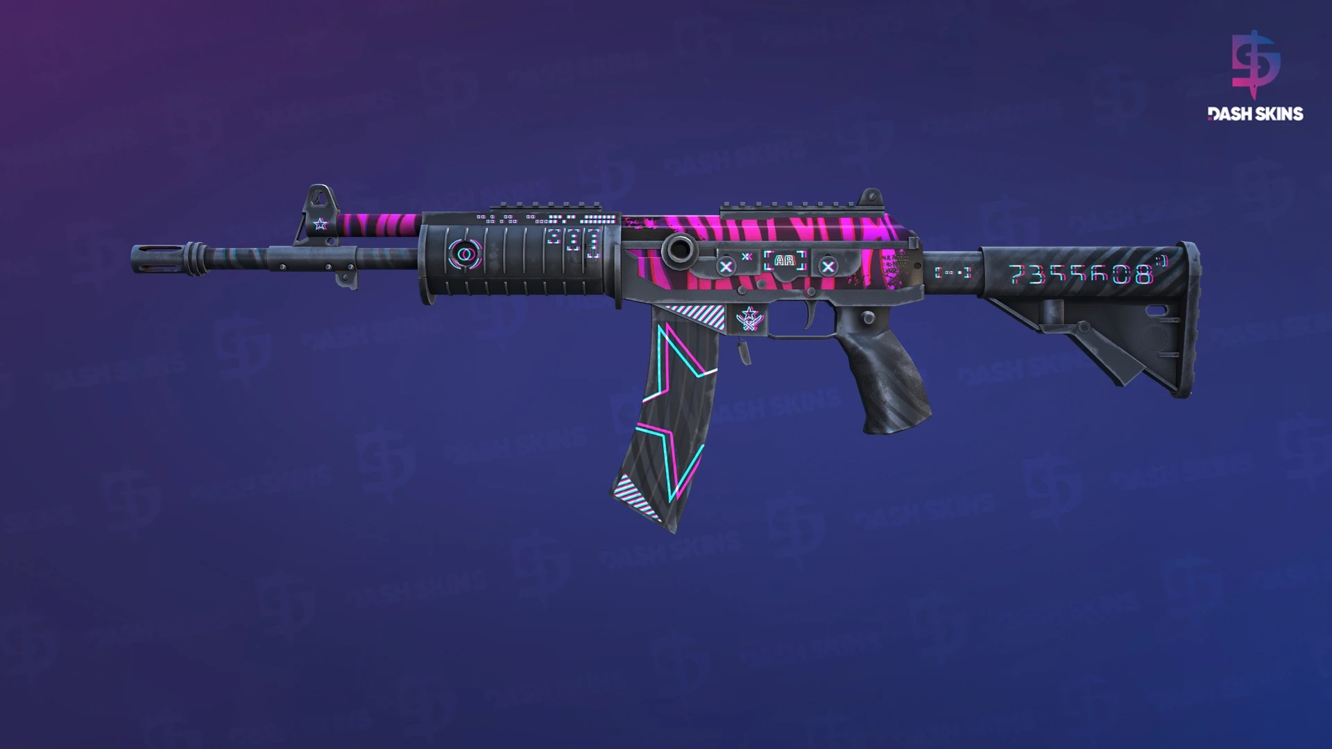 Galil AR | Chromatic Aberration (Field-Tested) Screenshot Playside