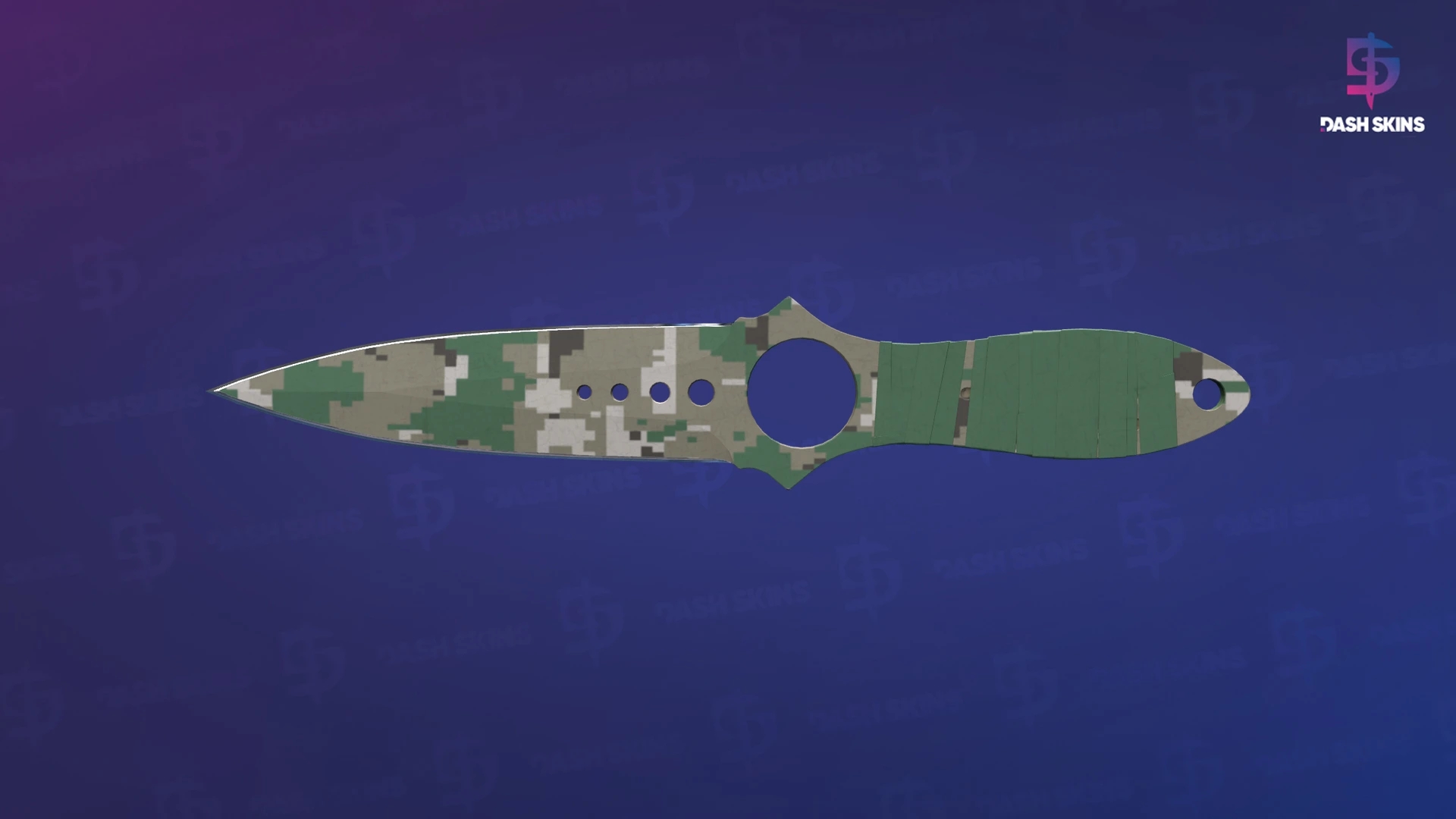 ★ Skeleton Knife | Forest DDPAT (Minimal Wear) Screenshot Playside